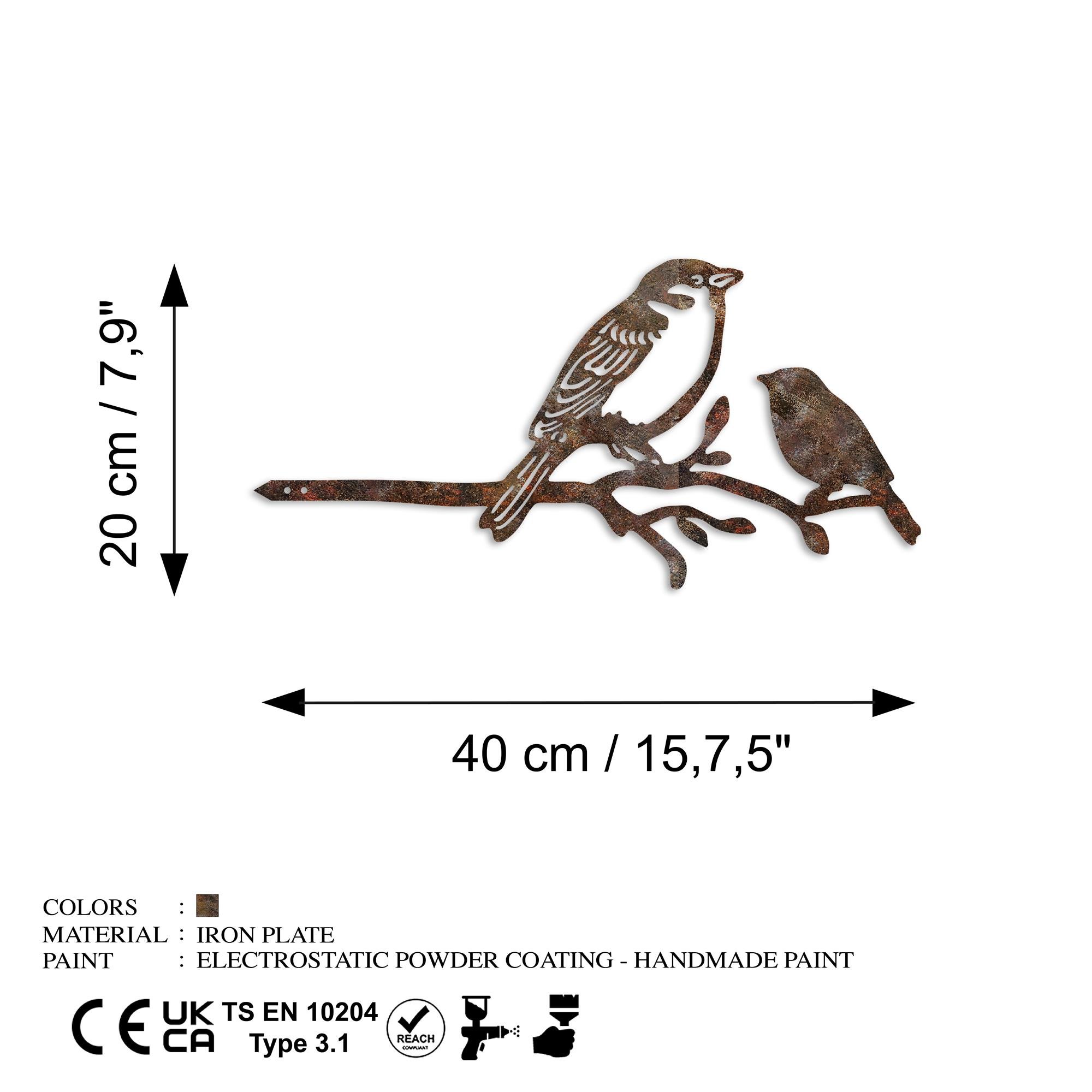 BHC-020-A METAL BAHÇE DEKORLARI