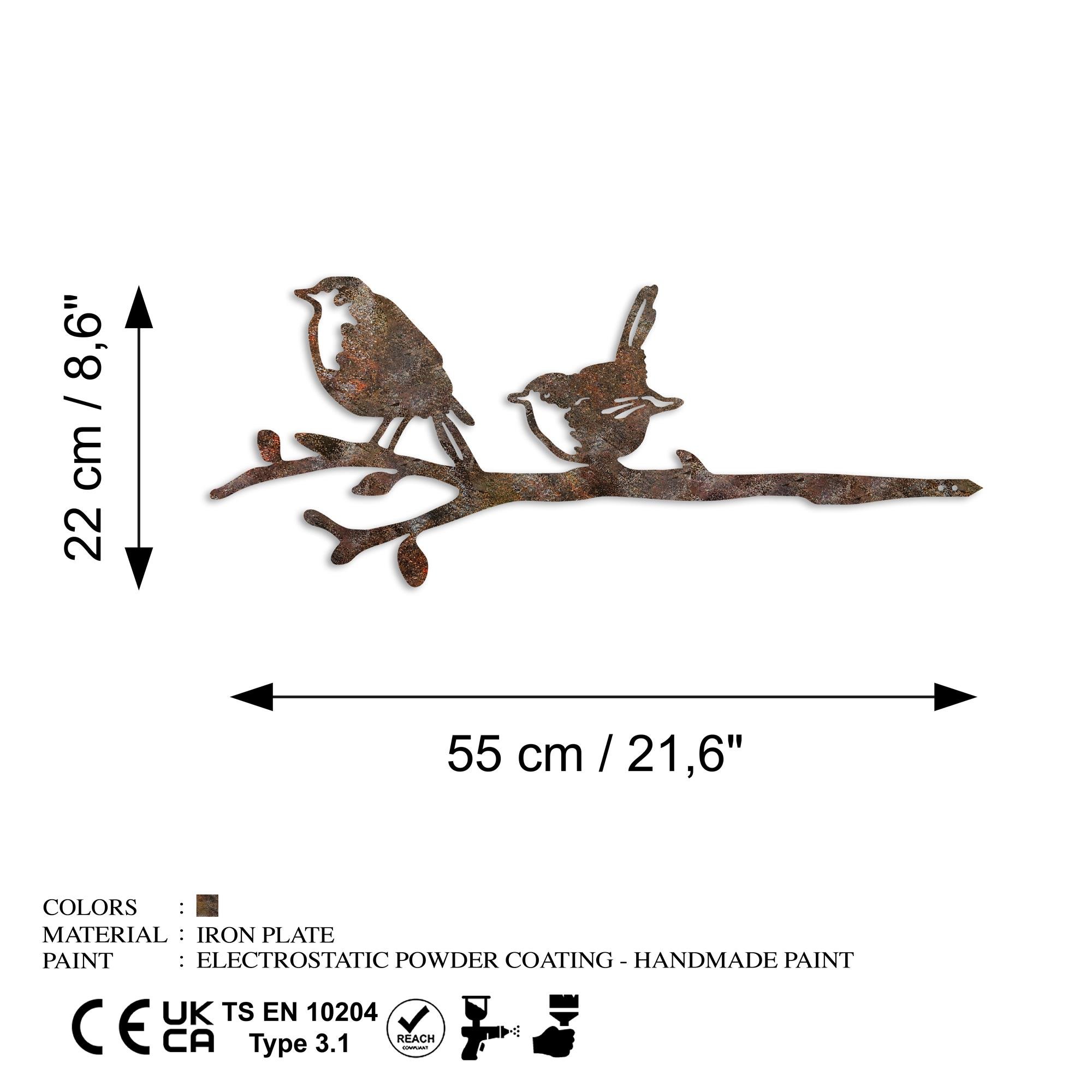 BHC-021-A METAL BAHÇE DEKORLARI