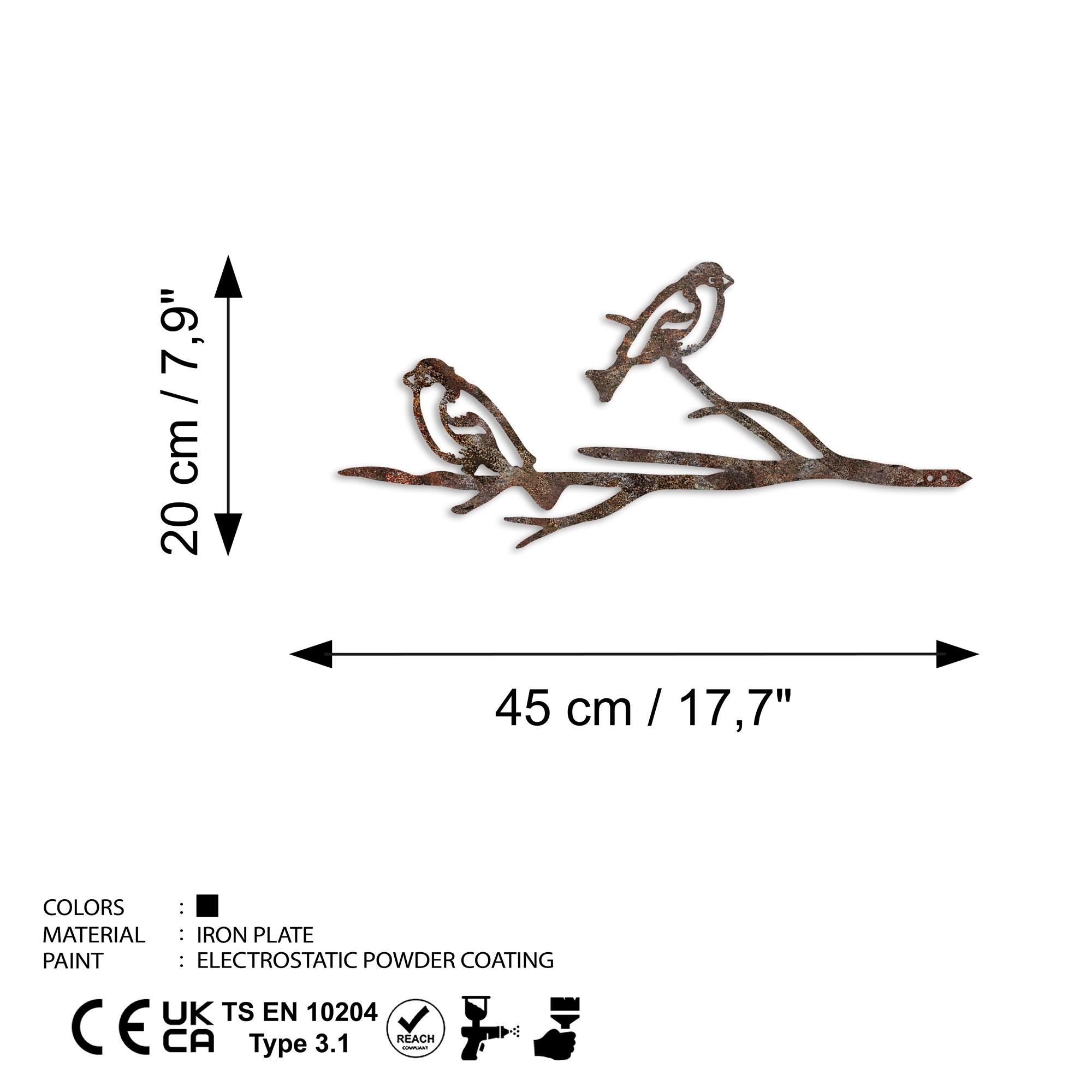 BHC-026-A METAL BAHÇE DEKORLARI