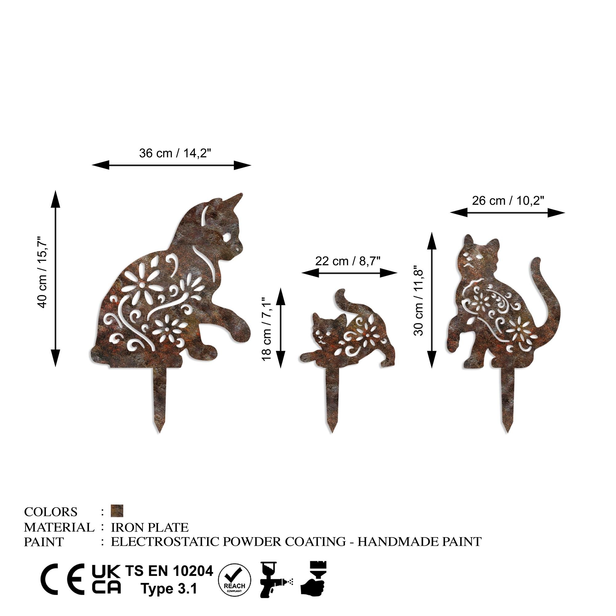 BHC-030-A METAL BAHÇE DEKORLARI
