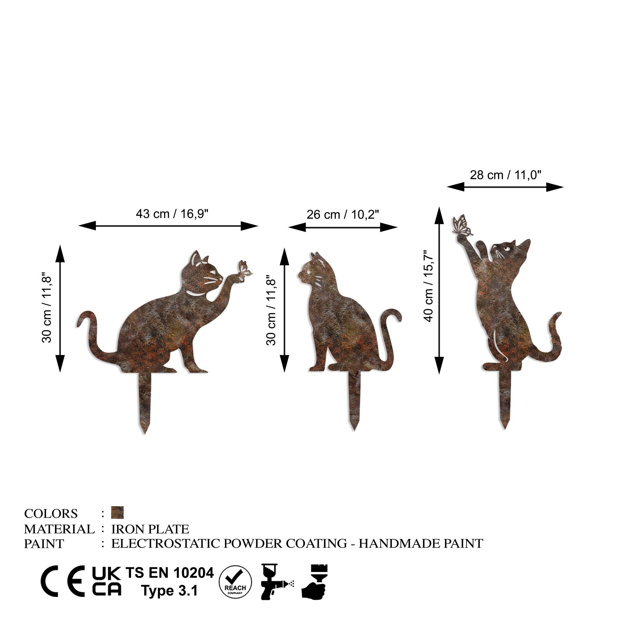 BHC-034-A METAL BAHÇE DEKORLARI