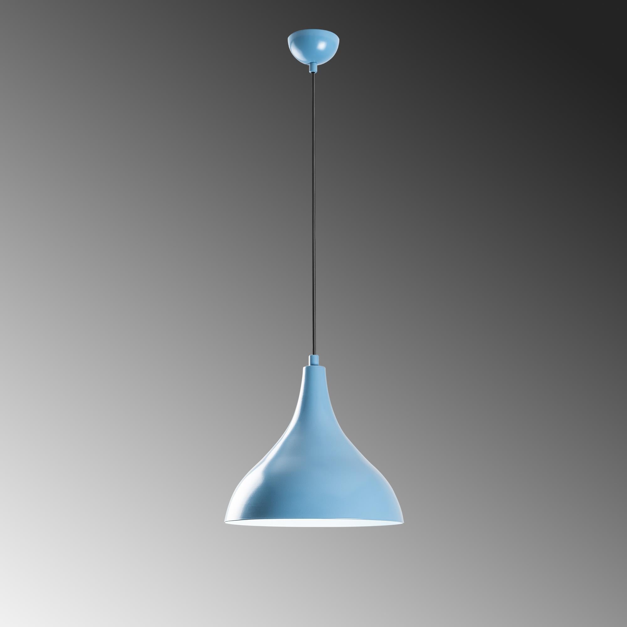 BITLIS-N-1395-LIGHTBLUE, METAL SIVAMA TEKLİ SARKIT