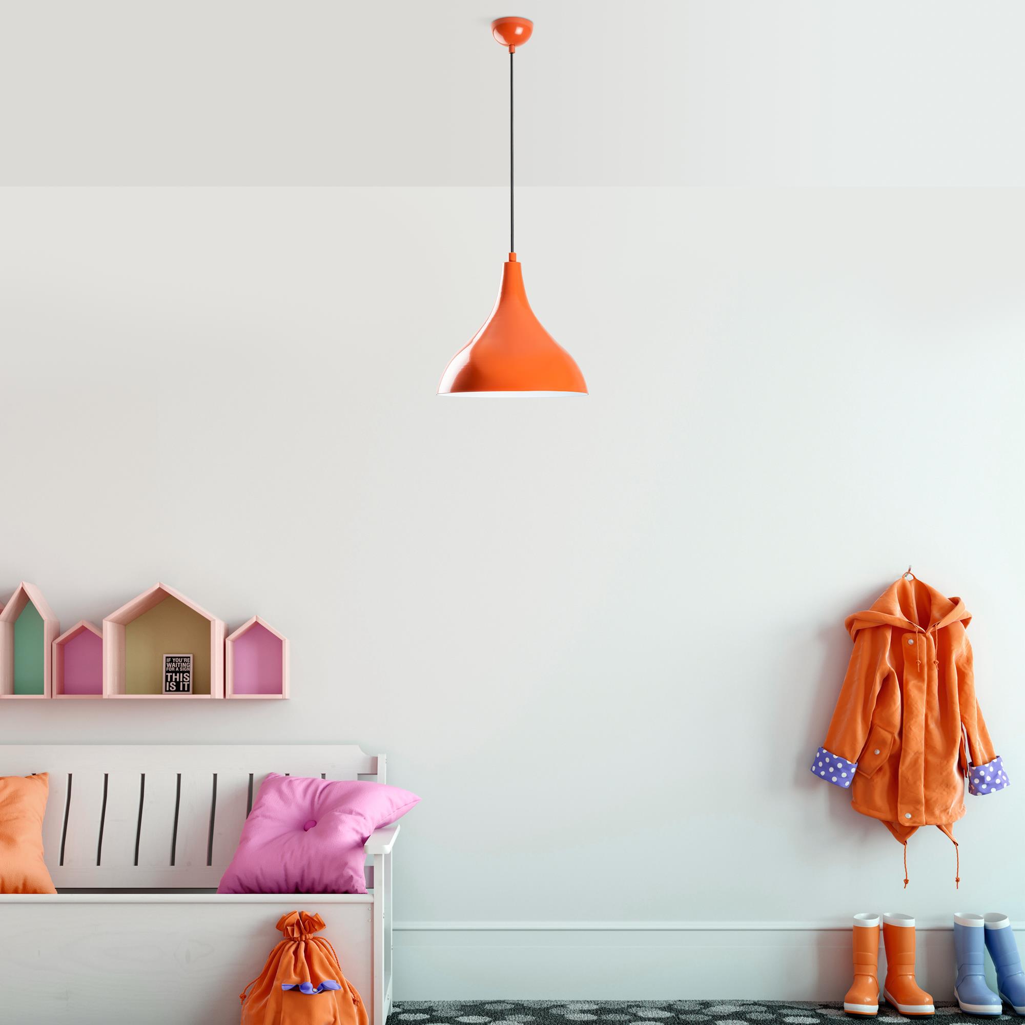 BITLIS-N-1395-ORANGE, METAL SIVAMA TEKLİ SARKIT