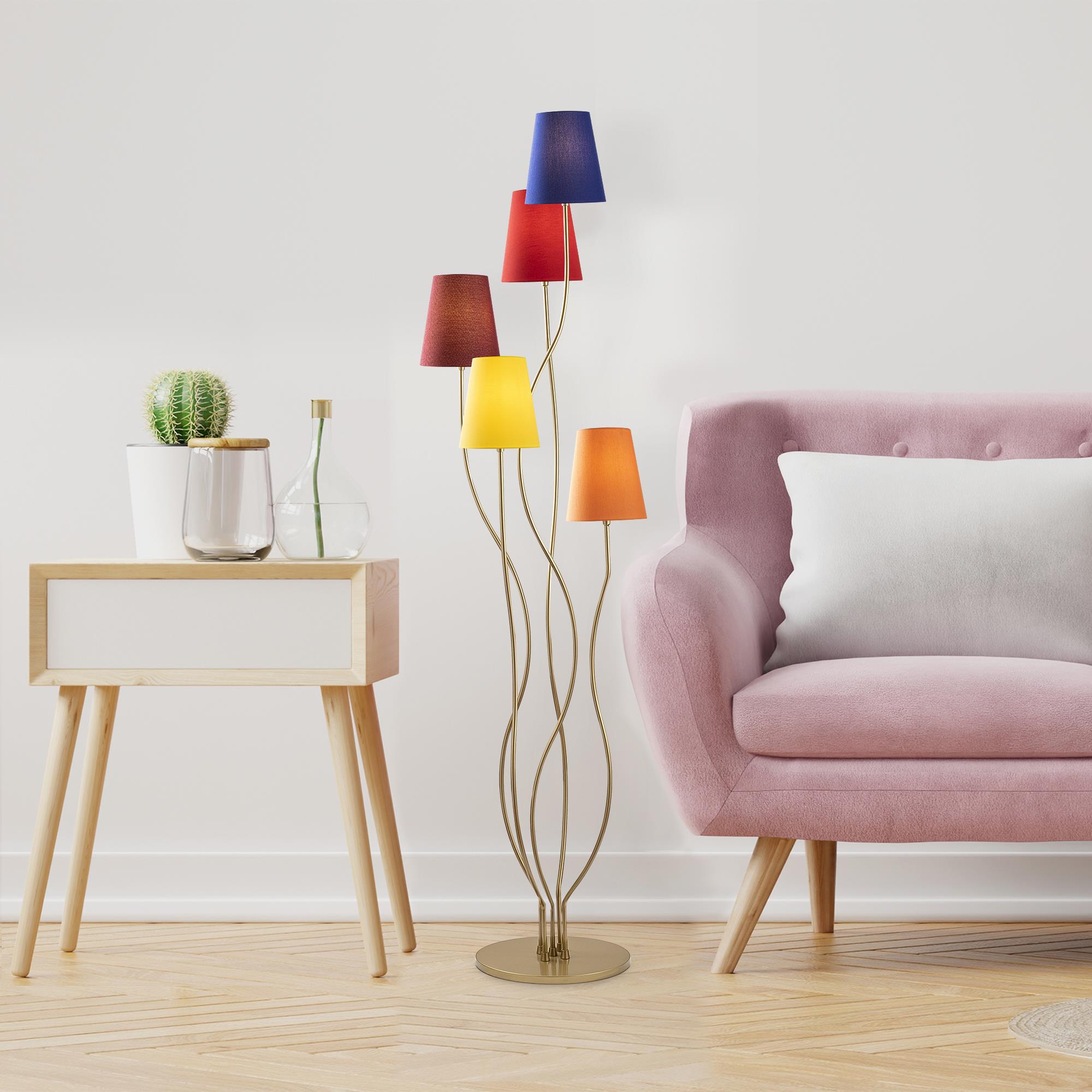 BONIBON-13238, ABAJUR BAŞLIKLI 5'Lİ LAMBADER 