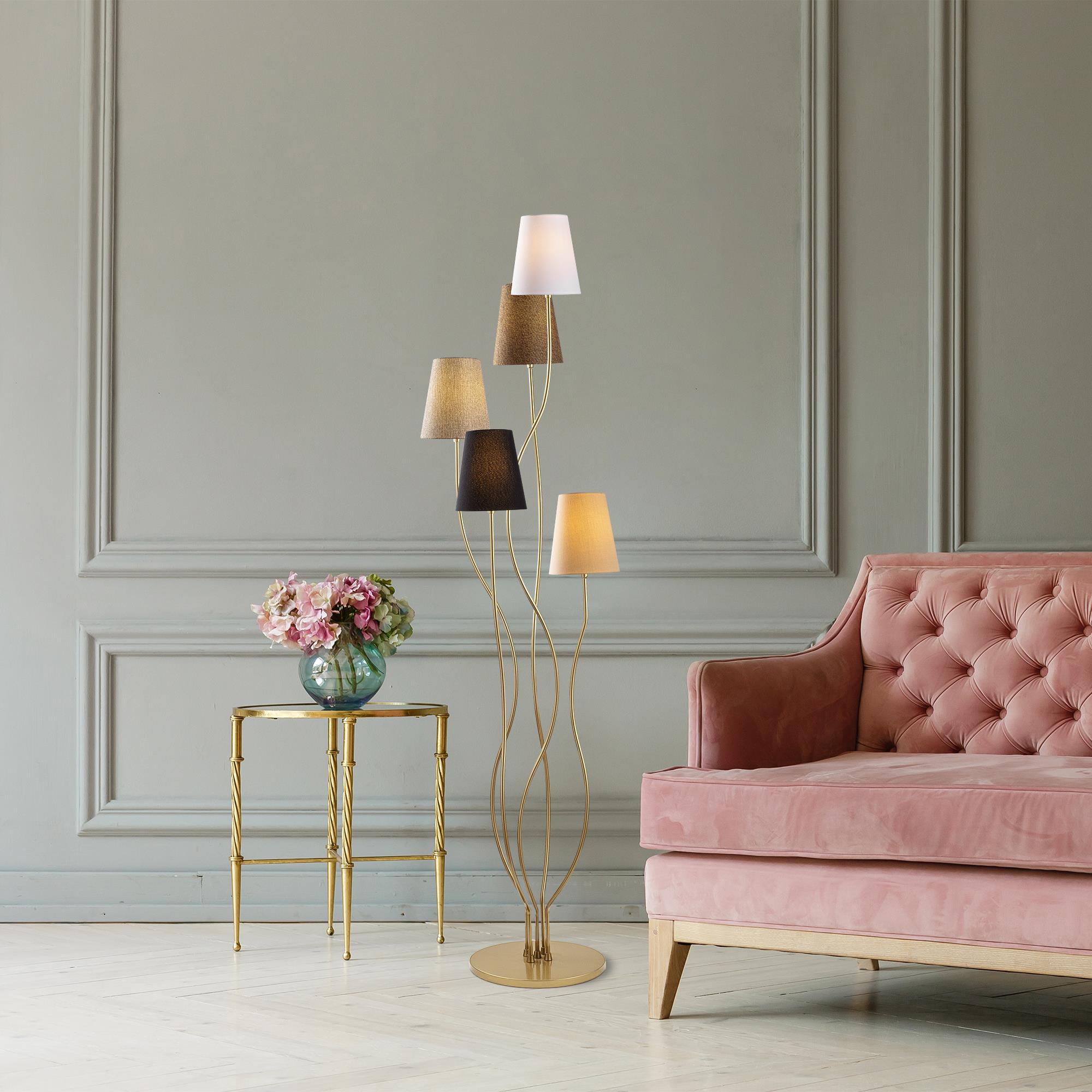 BONIBON-13239, ABAJUR BAŞLIKLI 5'Lİ LAMBADER 