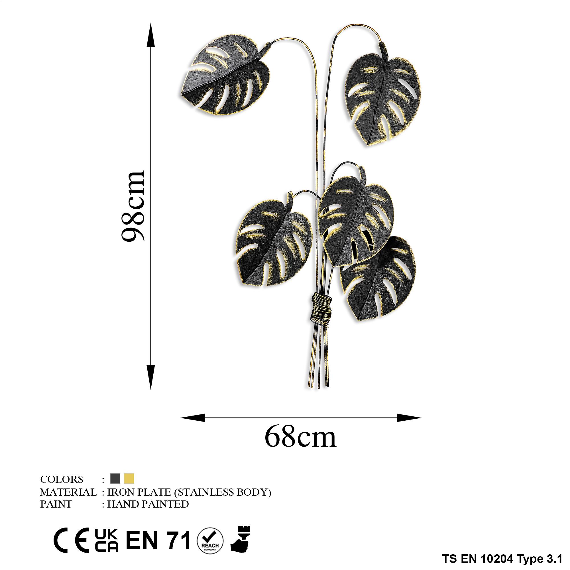 BYS-049-A METAL DUVAR PANOLARI