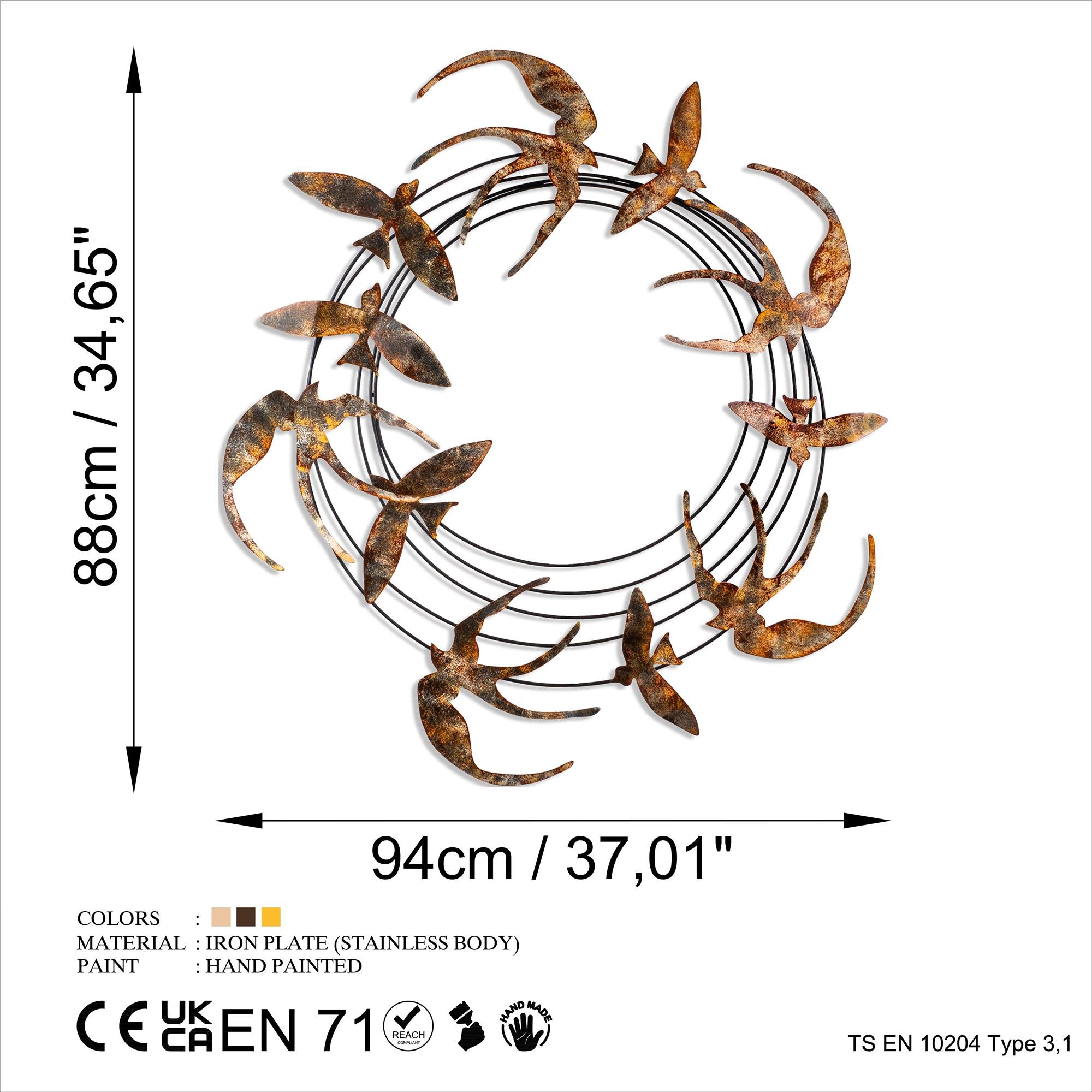 BYS-136 METAL DUVAR PANOLARI