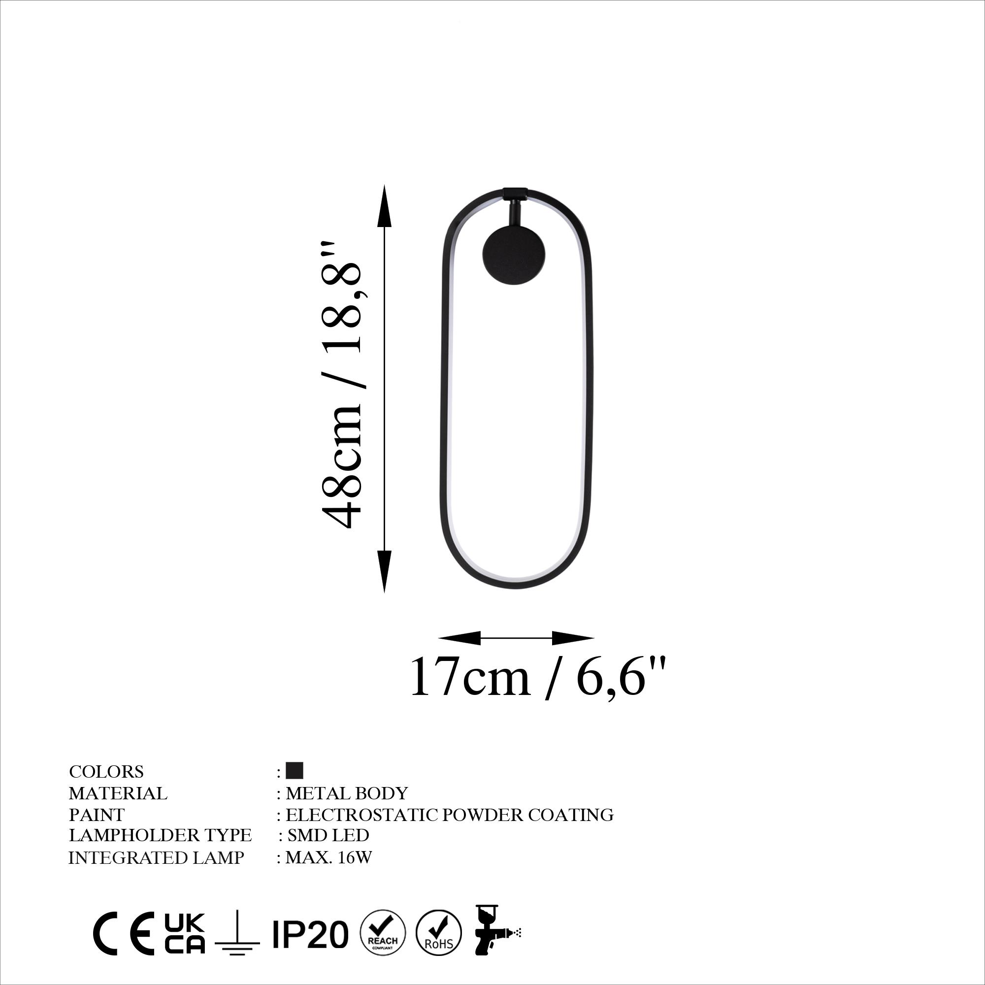 CAN-13556, LED'Lİ APLİK