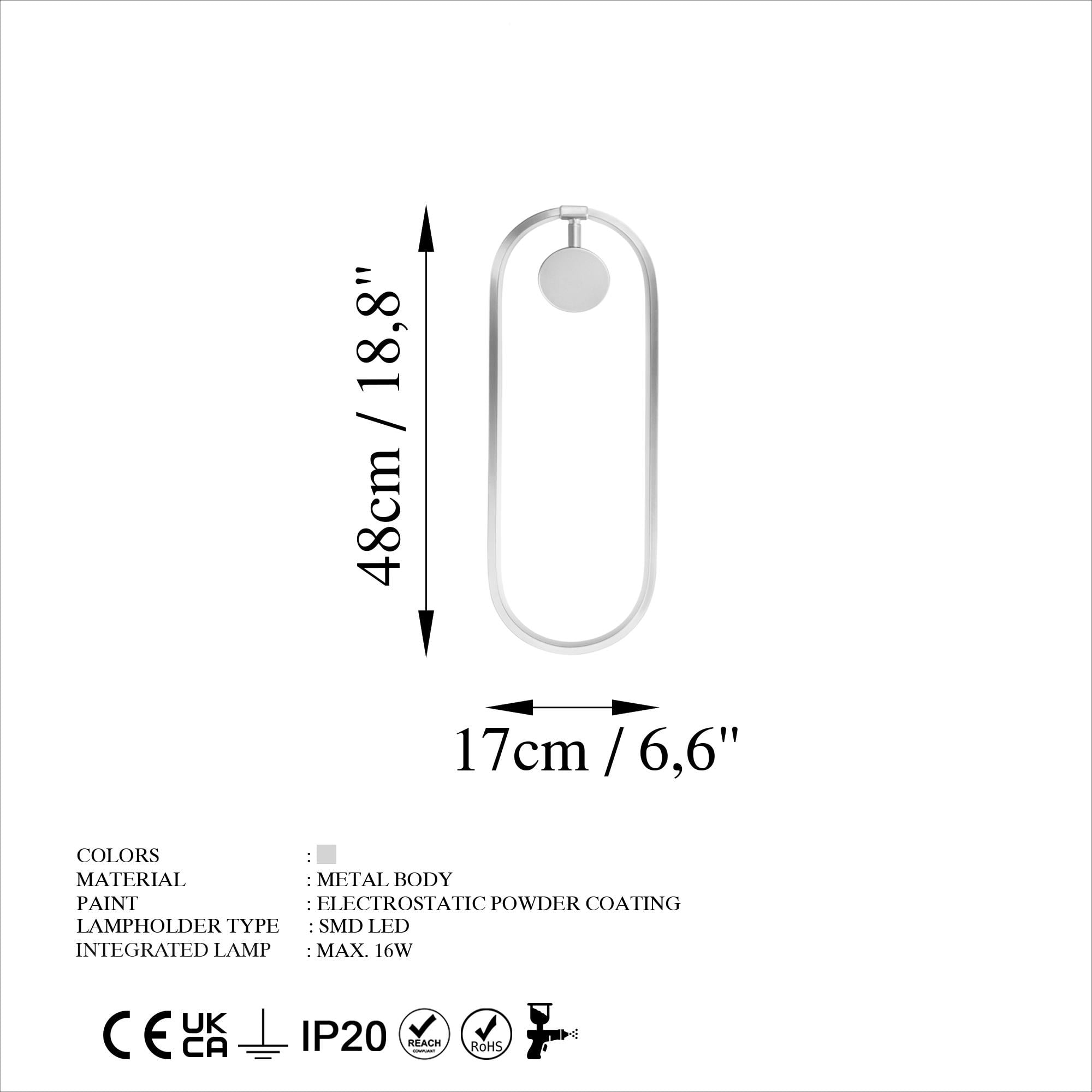 CAN-13559, LED'Lİ APLİK
