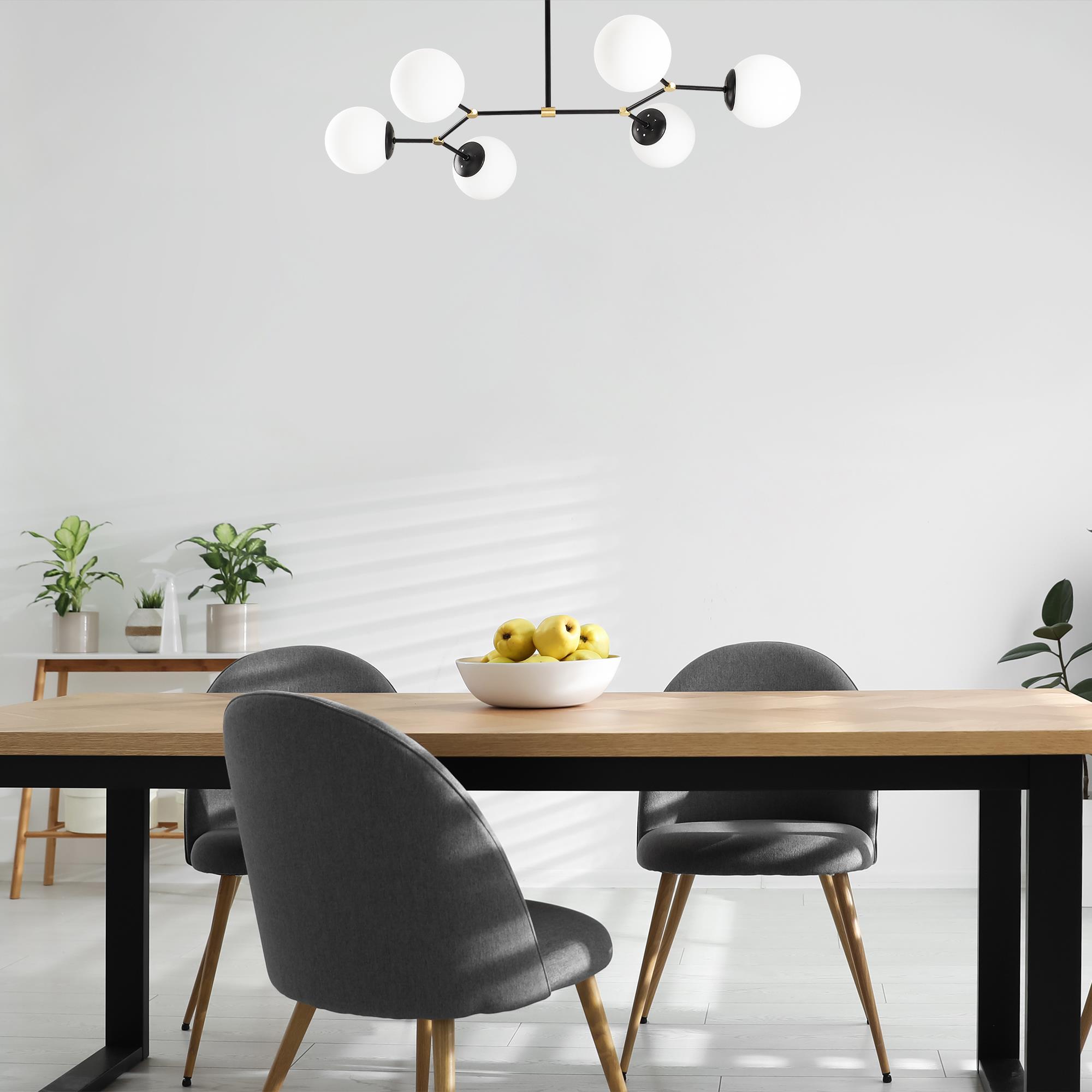 DAMAR-6321, CAMLI 6'LI AVİZE 