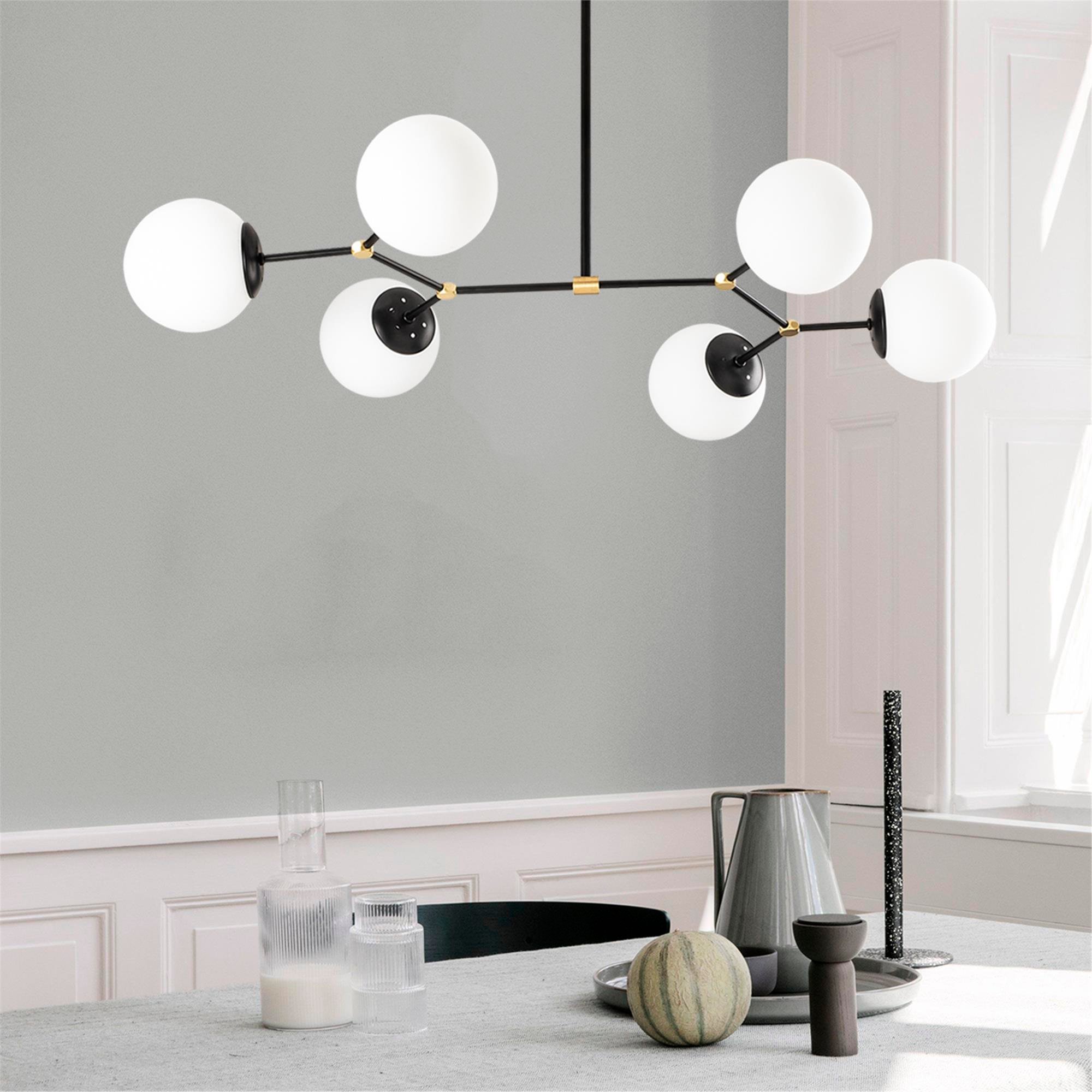 DAMAR-6321, CAMLI 6'LI AVİZE 
