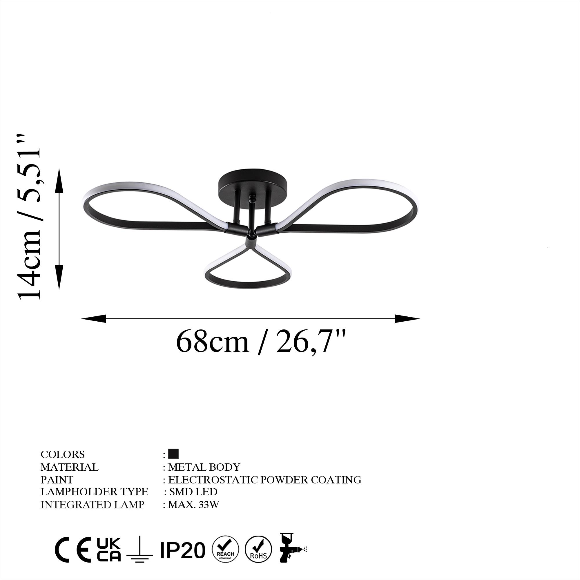 DAMLA-13541, LED'Lİ PLAFÖNYER