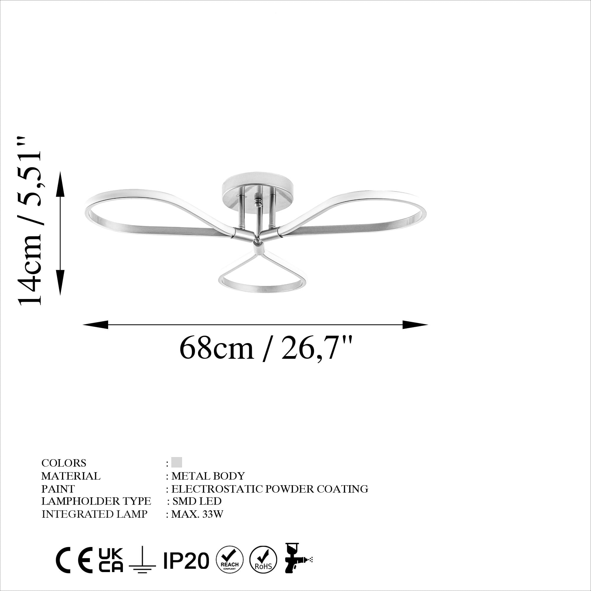 DAMLA-13544, LED'Lİ PLAFÖNYER