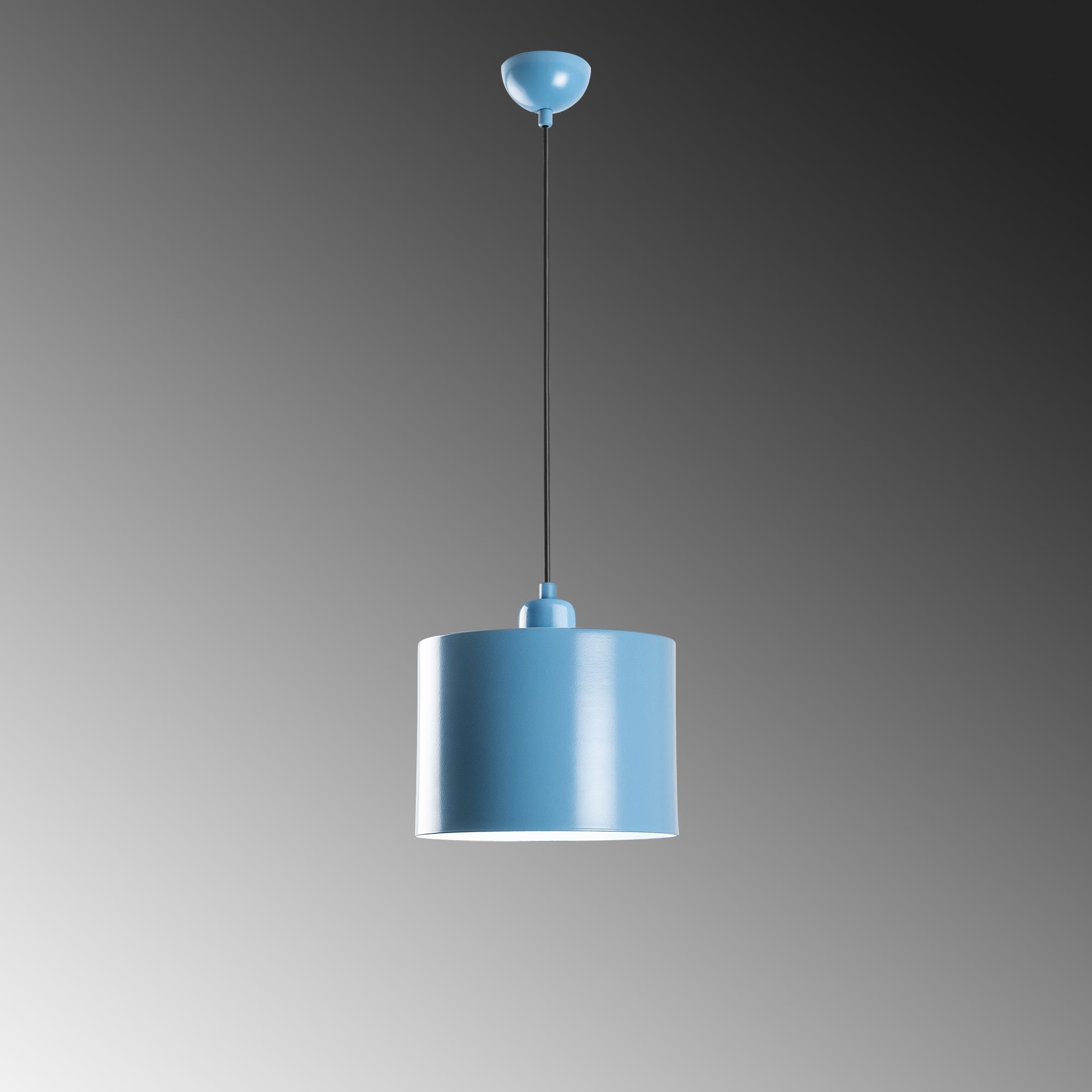 DUZ-195LIGHTBLUE-1, METAL SIVAMA TEKLİ SARKIT