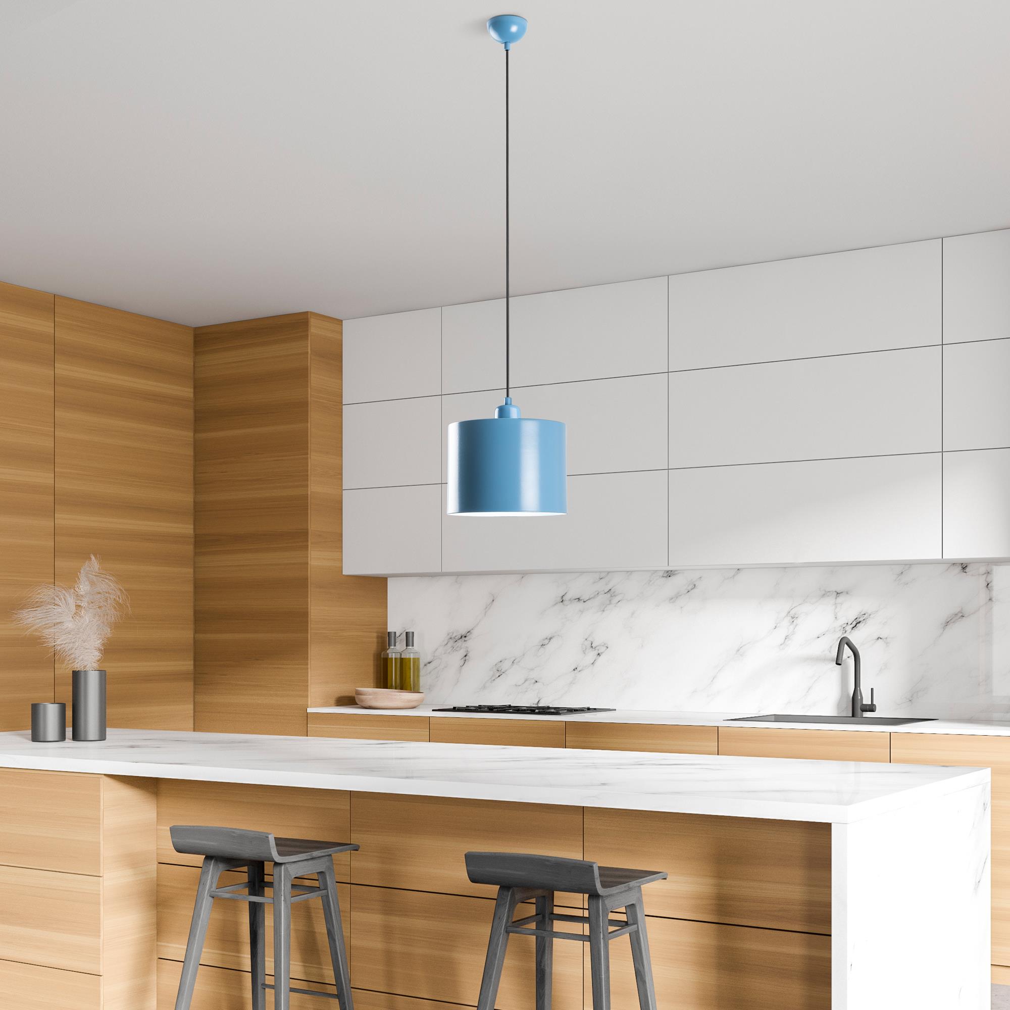 DUZ-195LIGHTBLUE-1, METAL SIVAMA TEKLİ SARKIT