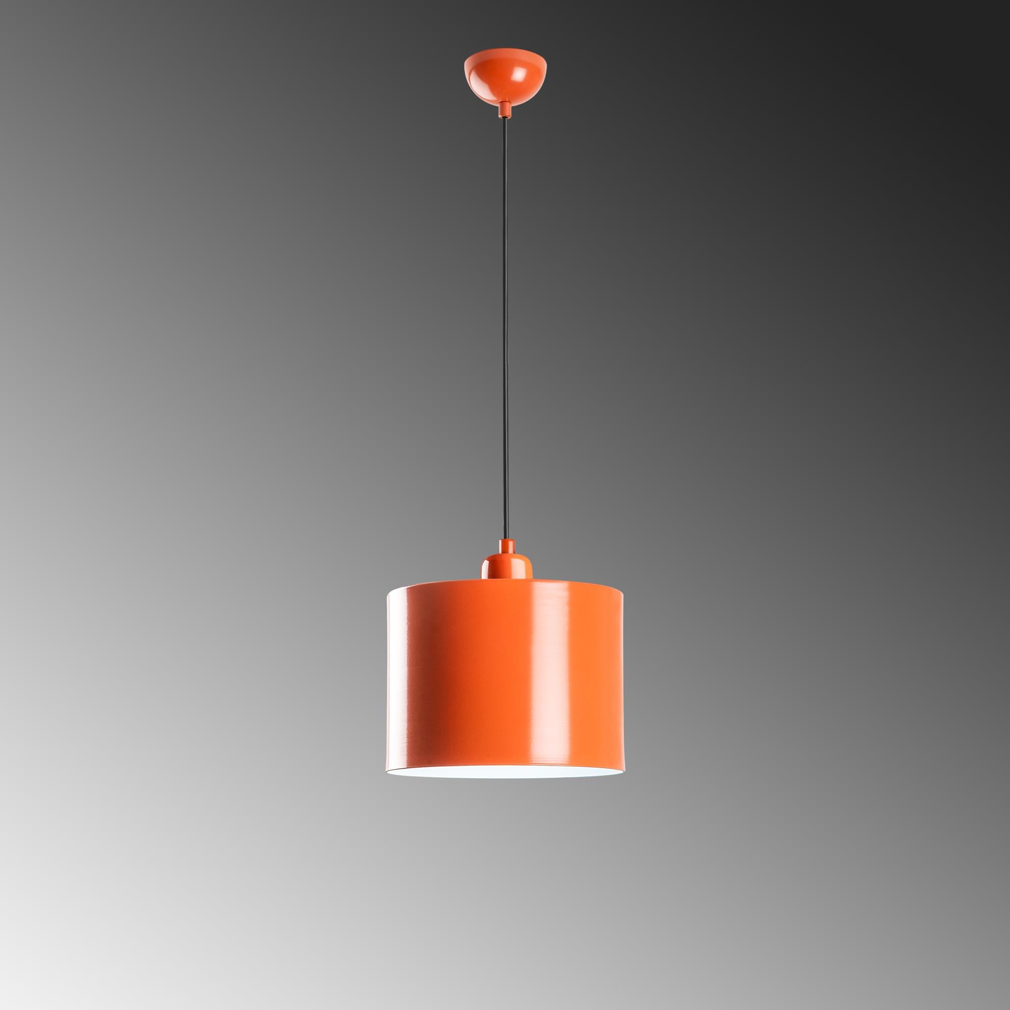 DUZ-195ORANGE-1, METAL SIVAMA TEKLİ SARKIT
