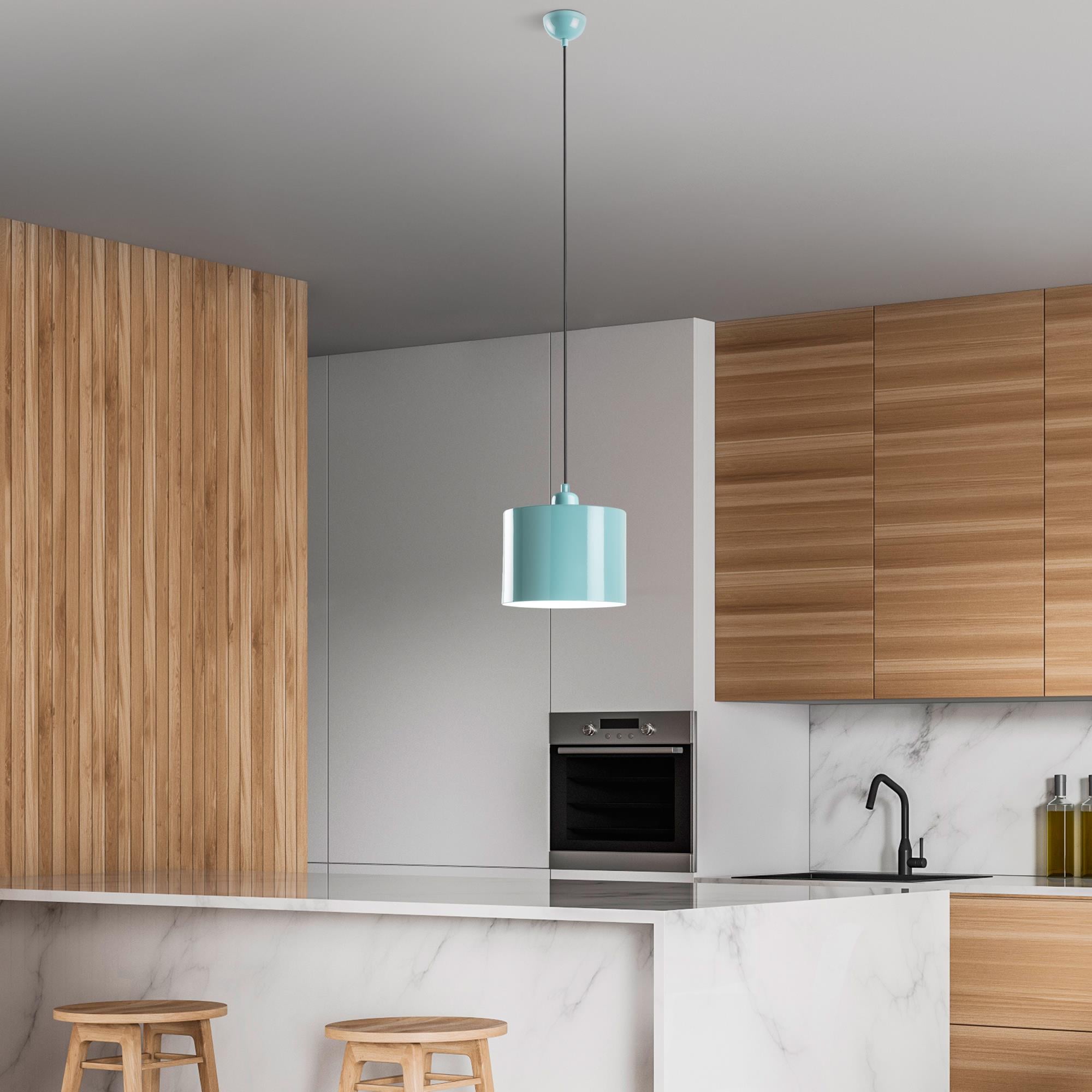 DUZ-195TURQUOISE-1, METAL SIVAMA TEKLİ SARKIT