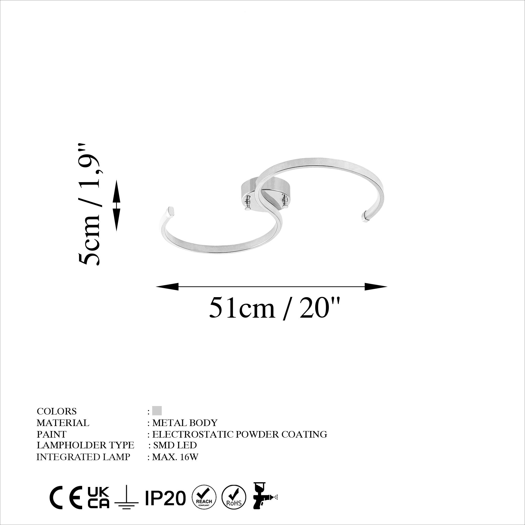 ES-13586, LED'Lİ PLAFÖNYER