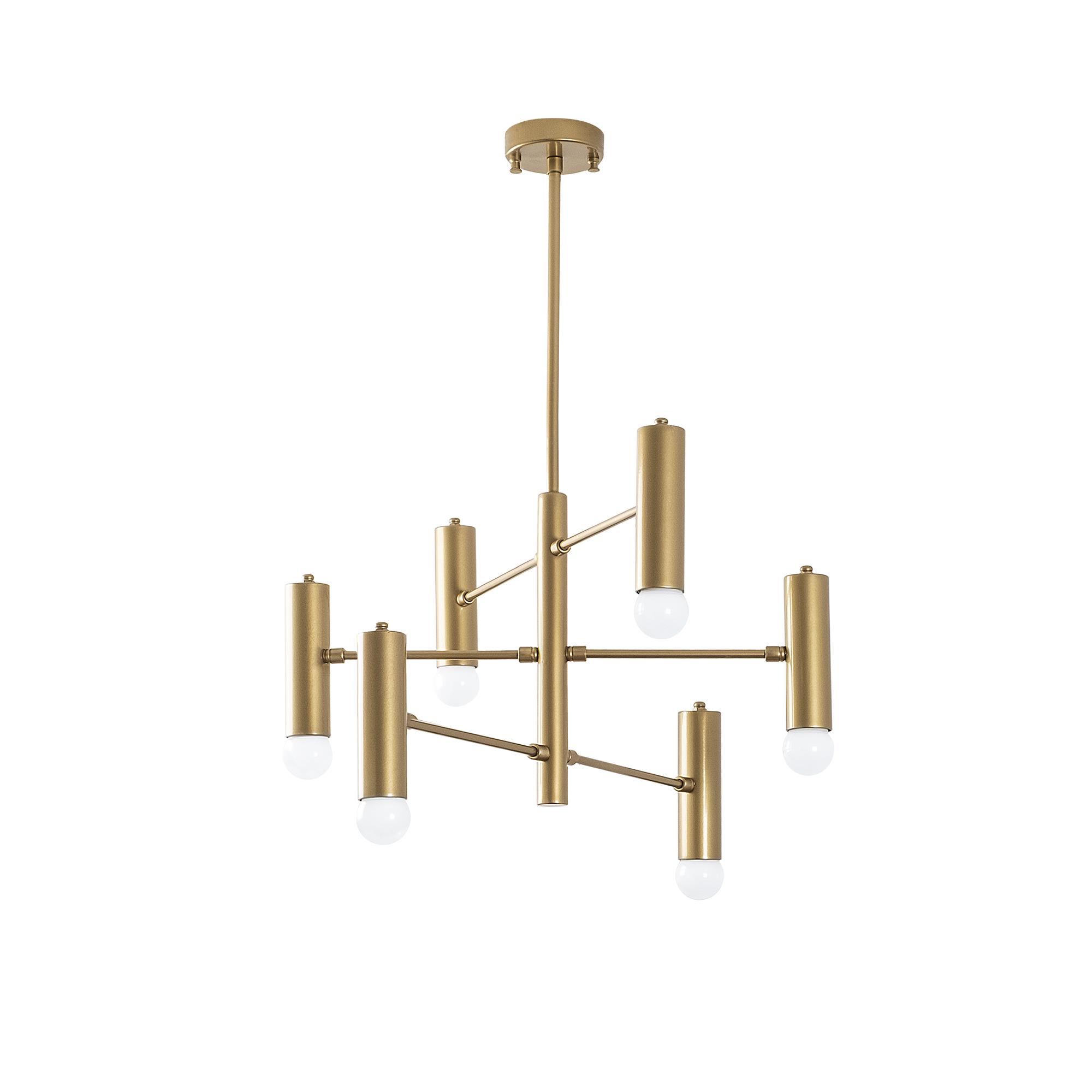 GHARIB-13267, METAL 6'LI AVİZE 