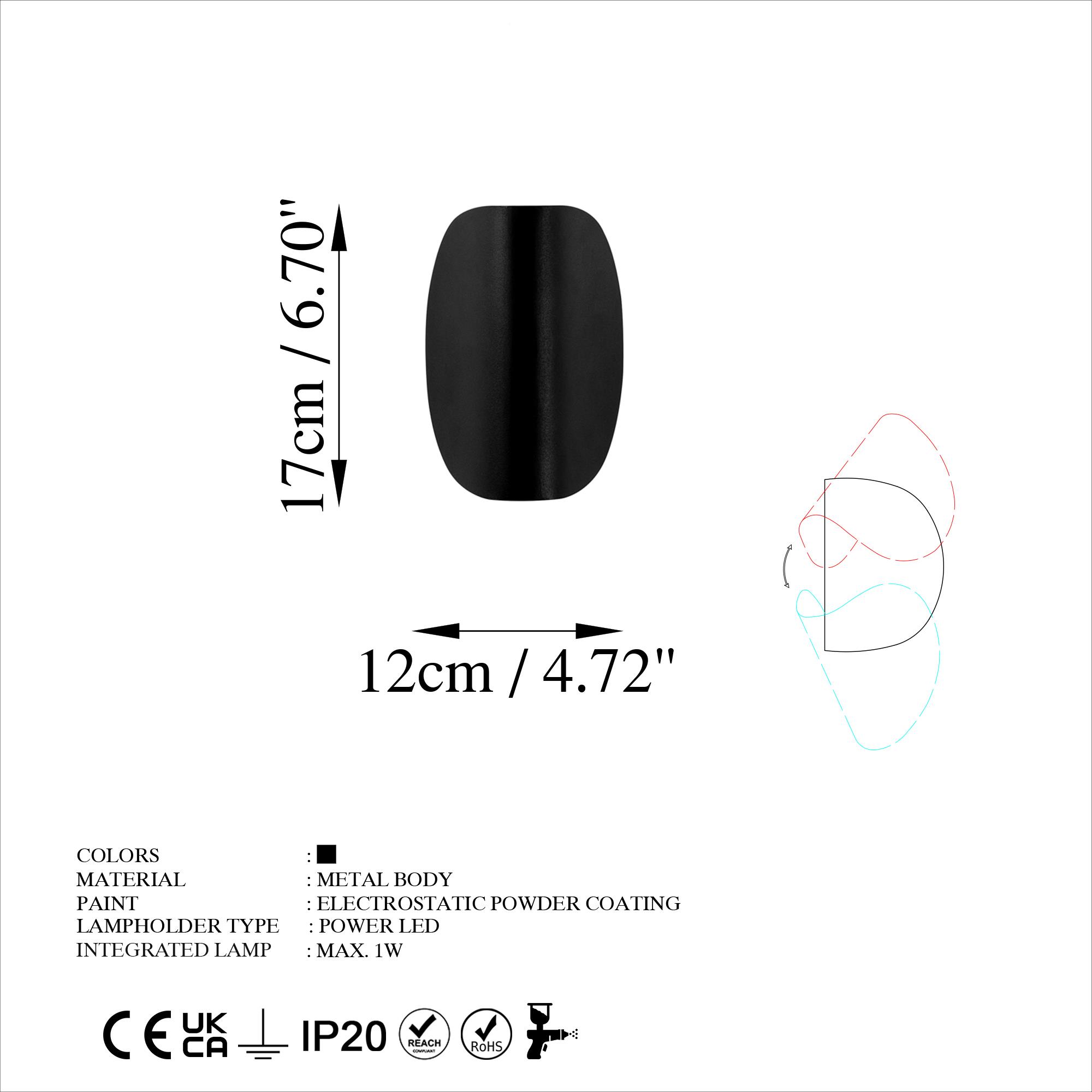 HEYBE-13623, LED'Lİ AMBİYANS APLİK