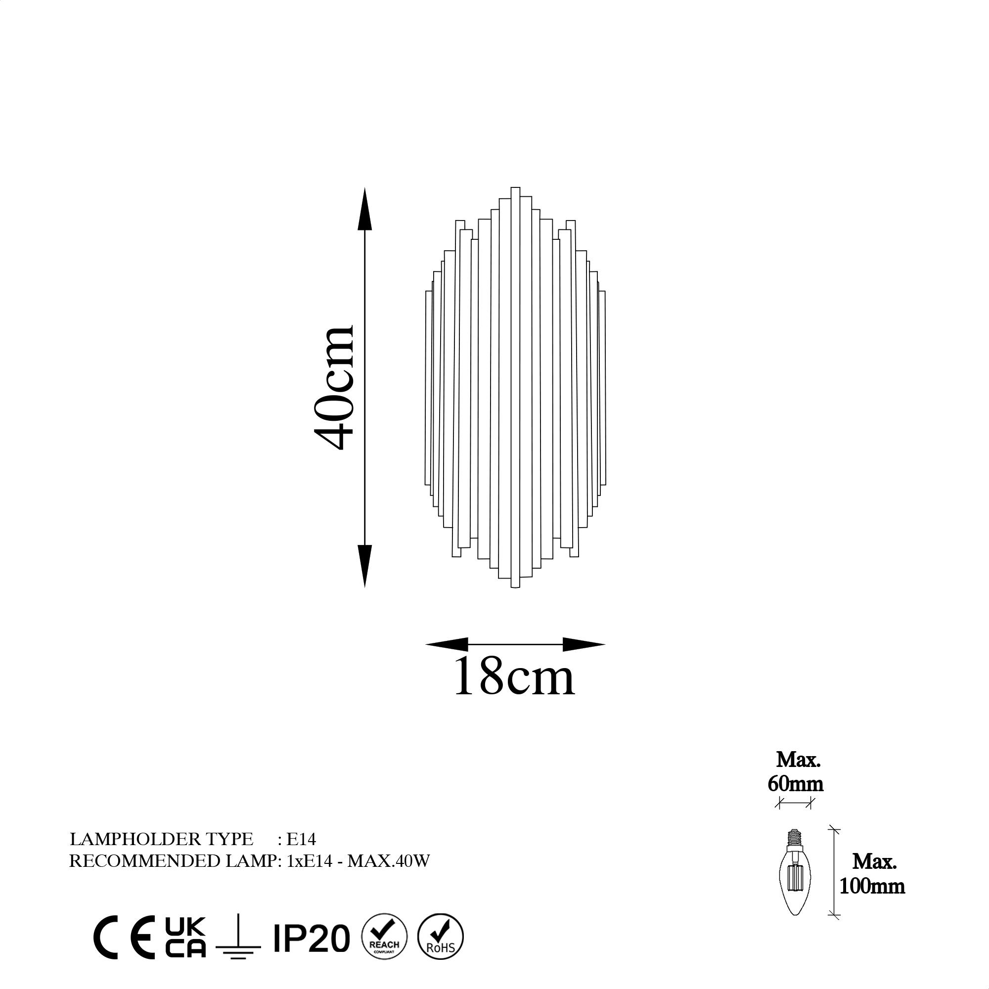 KARA-13347, METAL AMBİYANS APLİK 