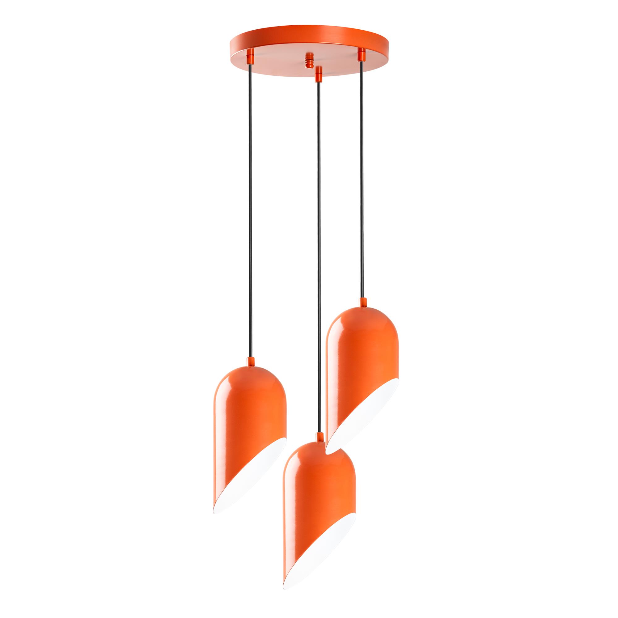 KESIK-6176-3-ORANGE, METAL SIVAMA 3'LÜ TEPSİ SARKIT