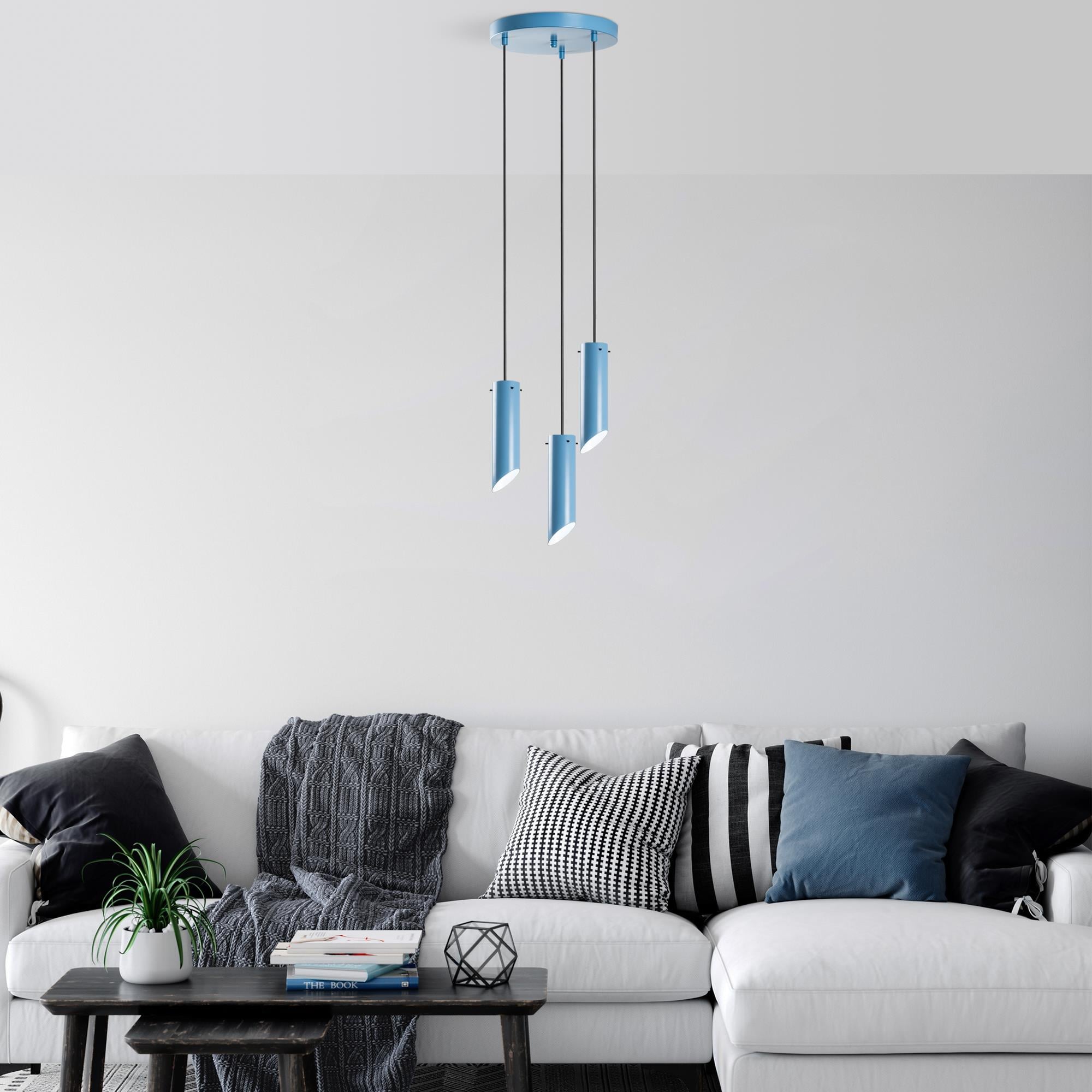 KESIK-6916-LIGHTBLUE, METAL SIVAMA 3'LÜ TEPSİ SARKIT