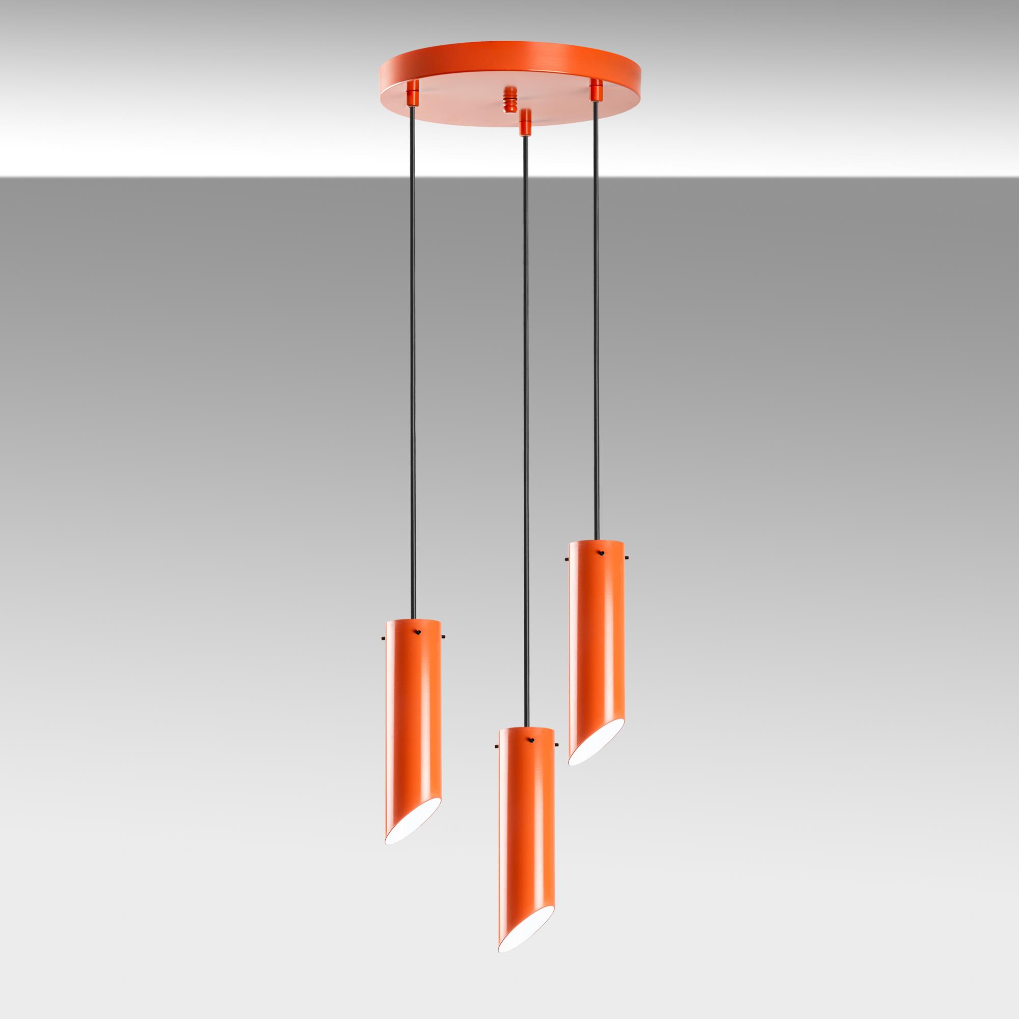 KESIK-6916-ORANGE, METAL SIVAMA 3'LÜ TEPSİ SARKIT