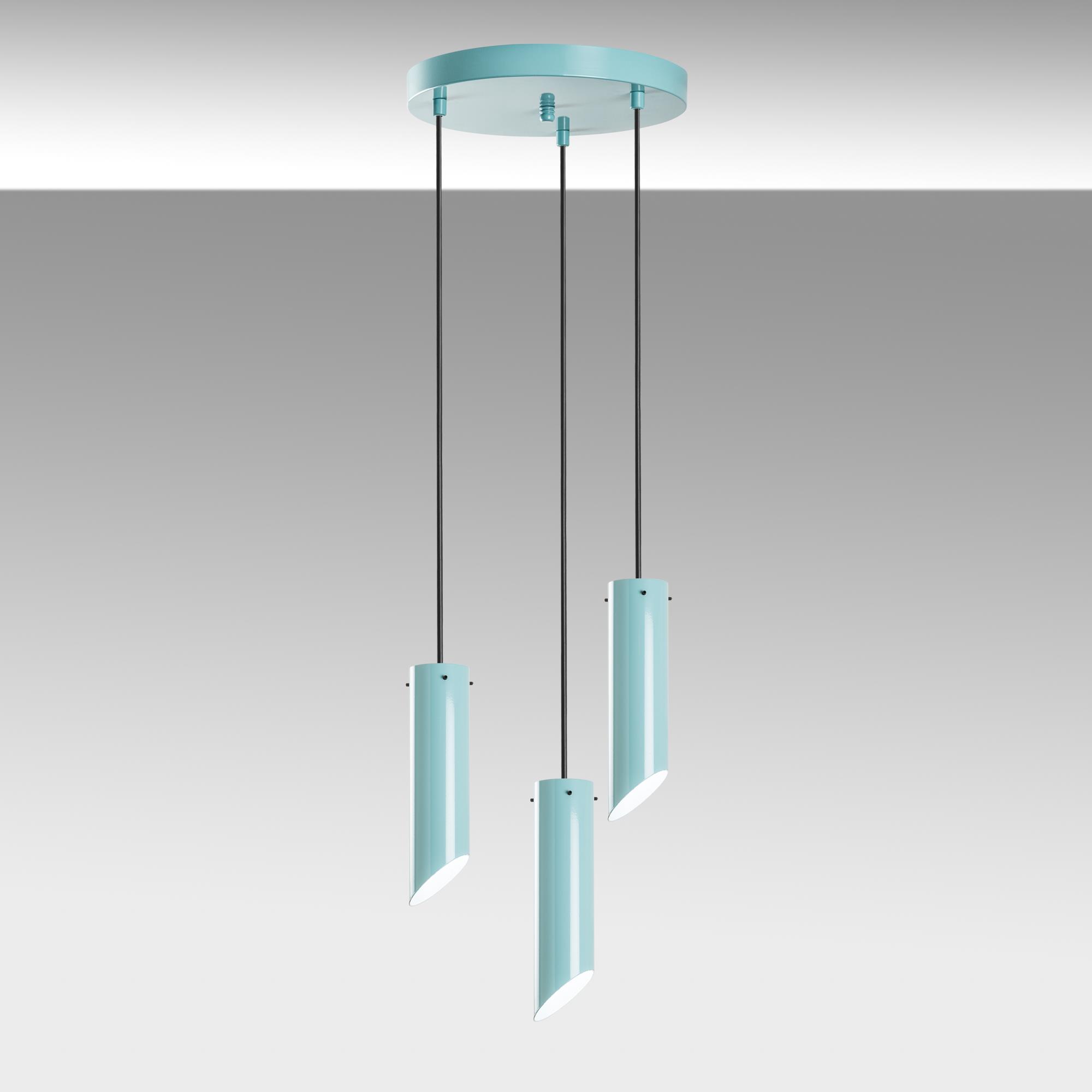 KESIK-6916-TURQUOISE, METAL SIVAMA 3'LÜ TEPSİ SARKIT