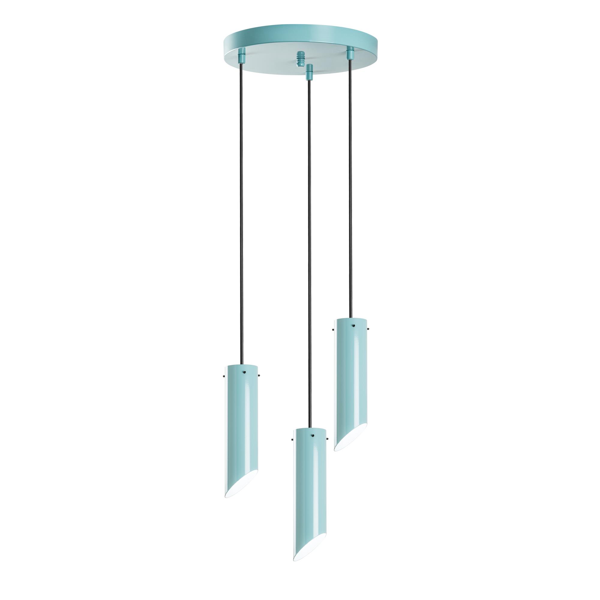 KESIK-6916-TURQUOISE, METAL SIVAMA 3'LÜ TEPSİ SARKIT