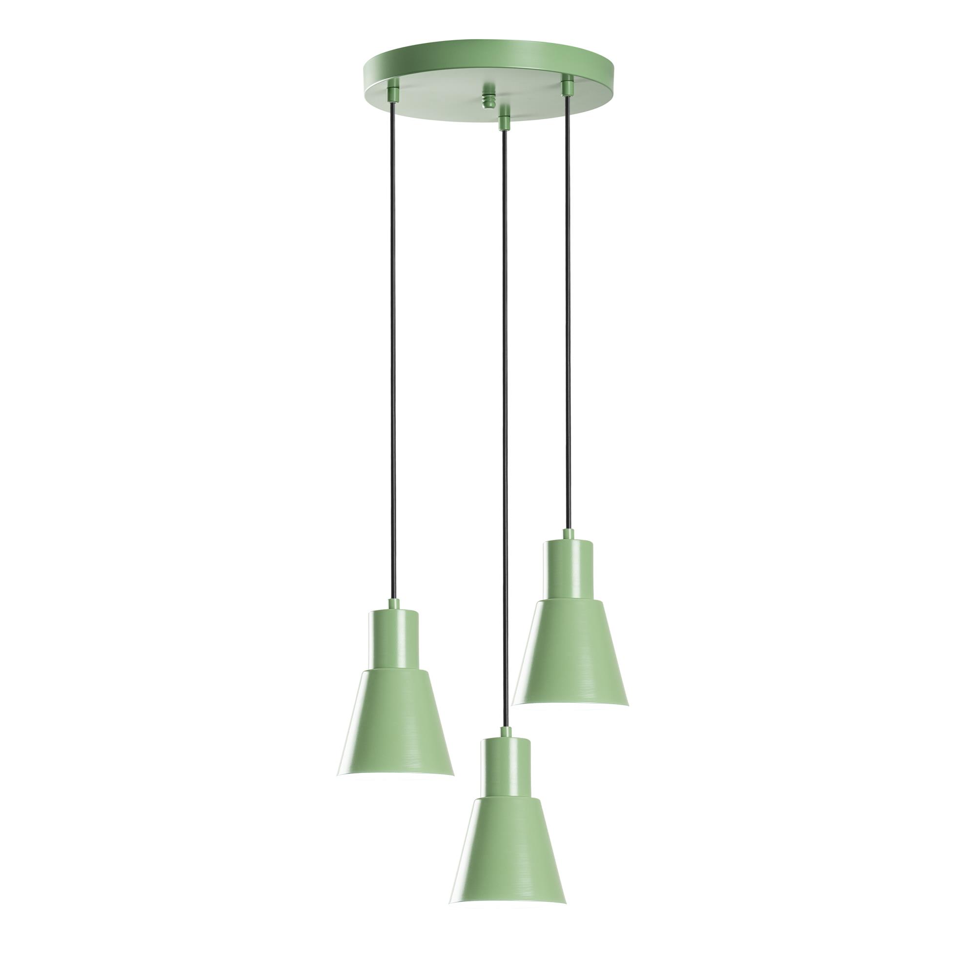 KONIKKEM-6357-3-MINTGREEN, METAL SIVAMA 3'LÜ TEPSİ SARKIT