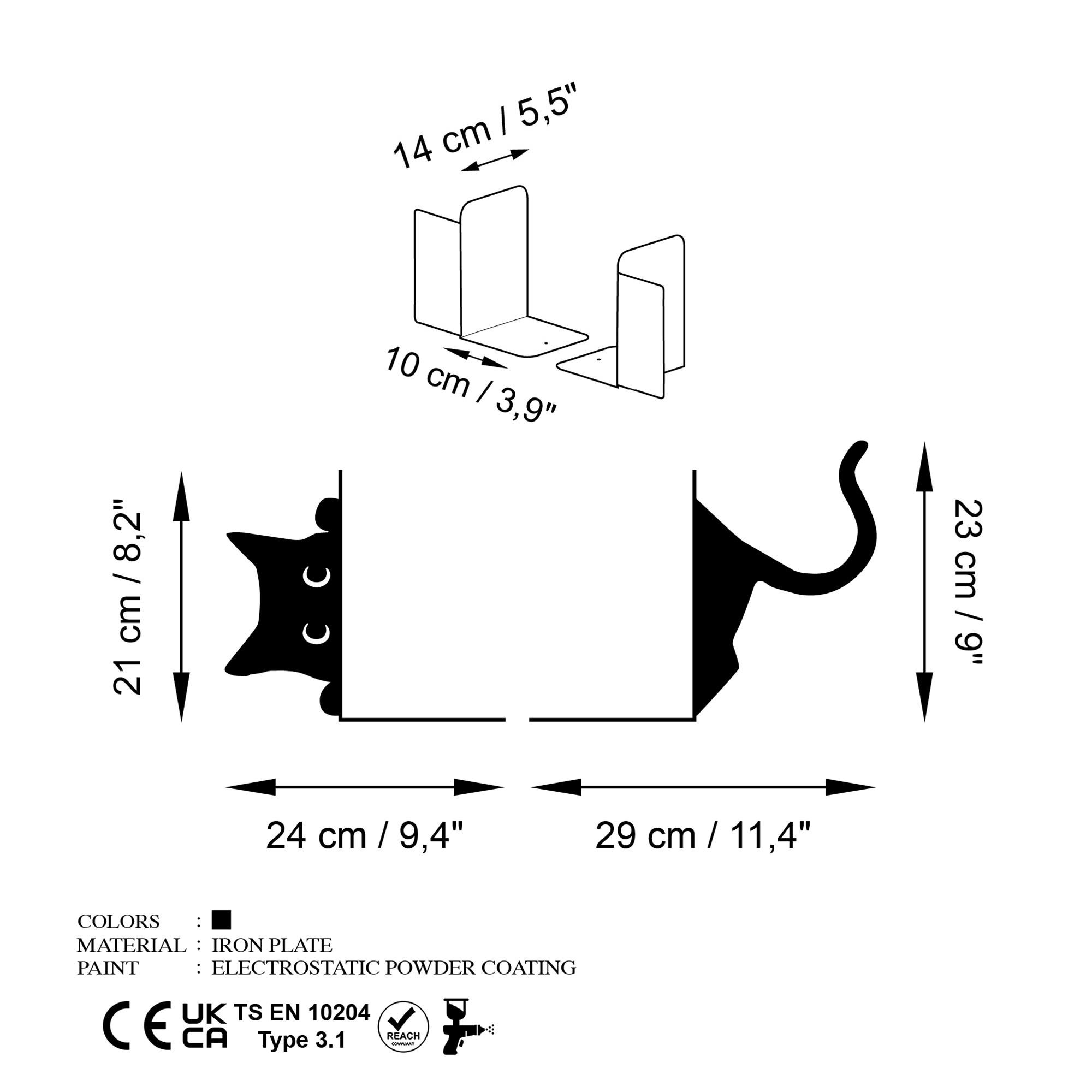 KT-023 KİTAP TUTUCULAR