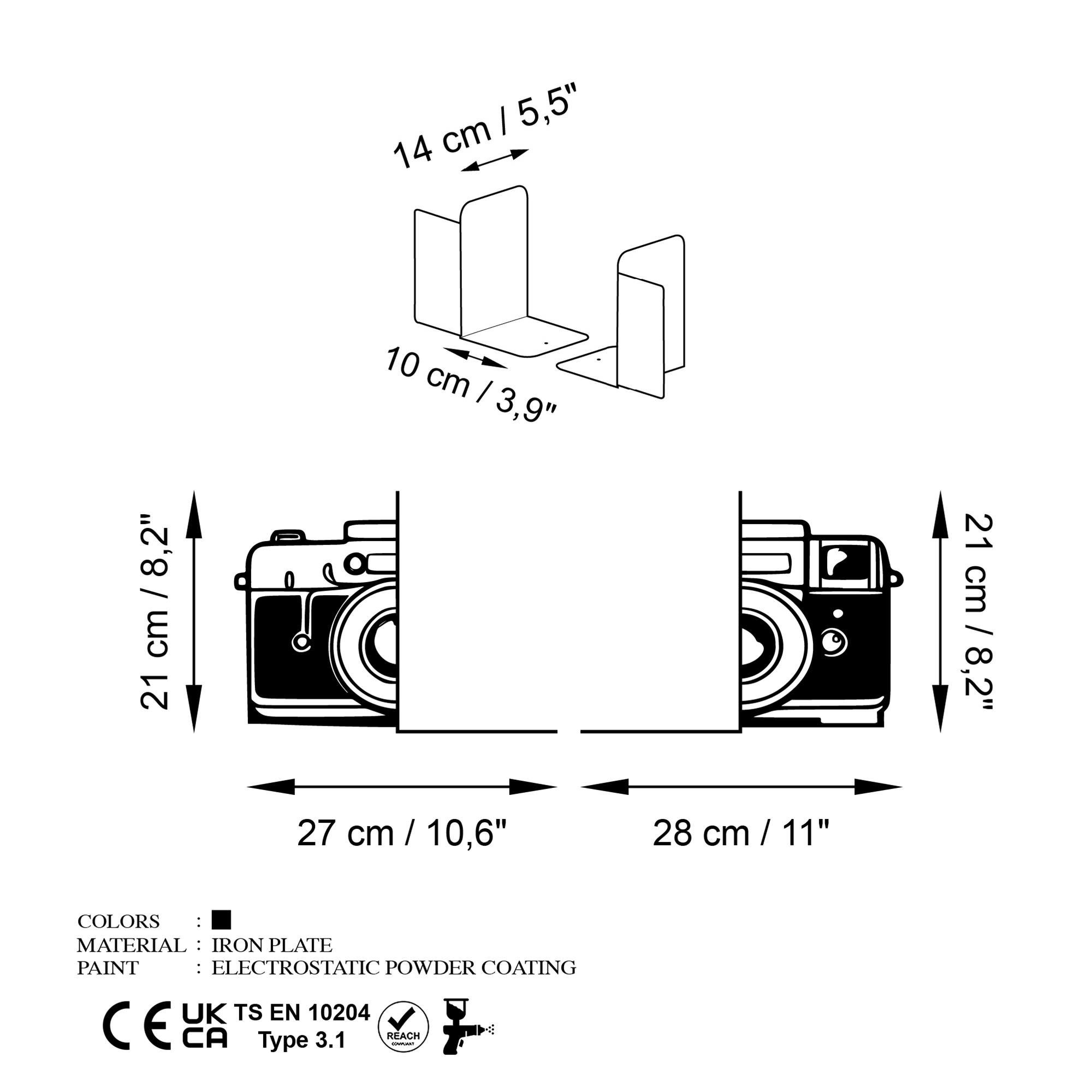 KT-027 KİTAP TUTUCULAR