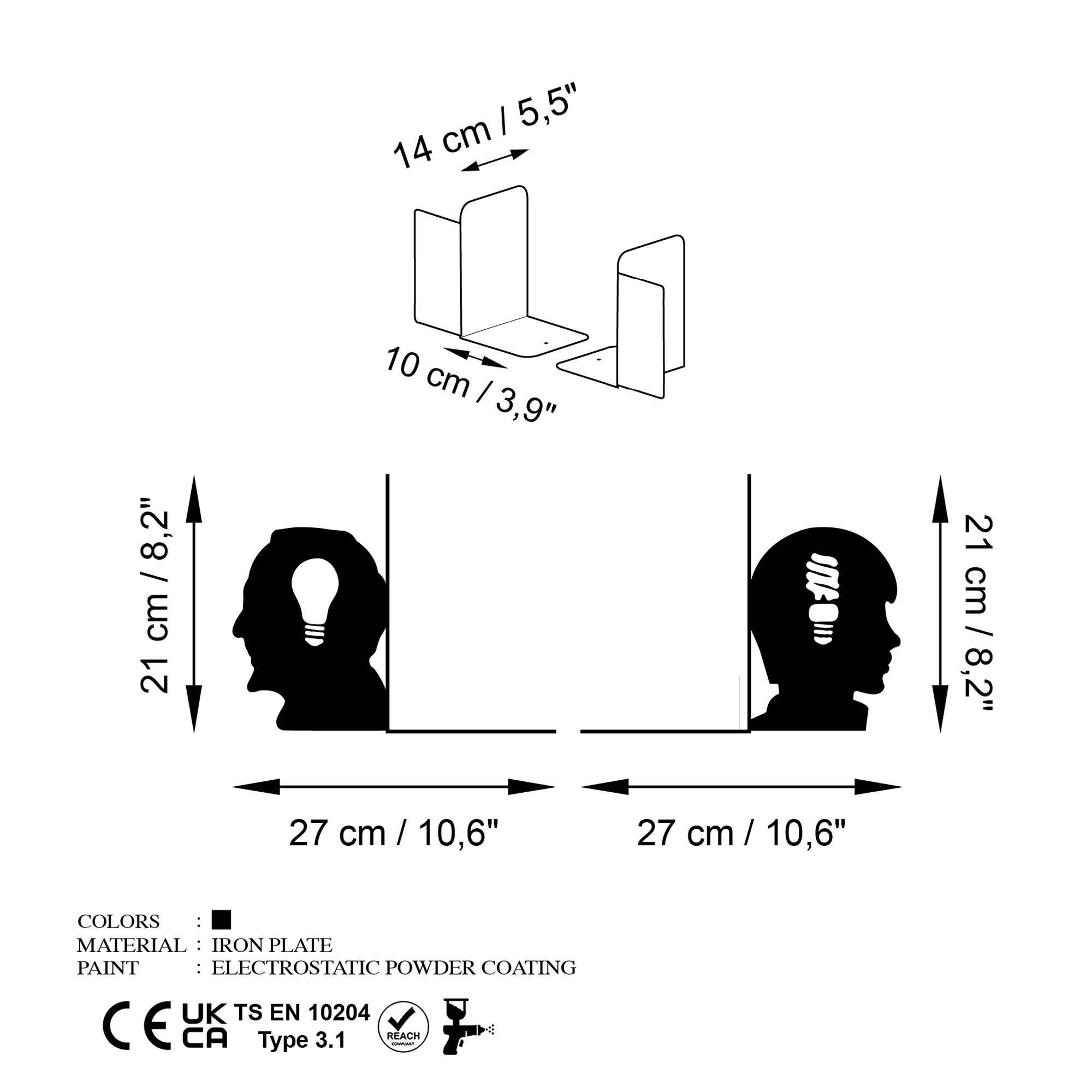 KT-029 KİTAP TUTUCULAR
