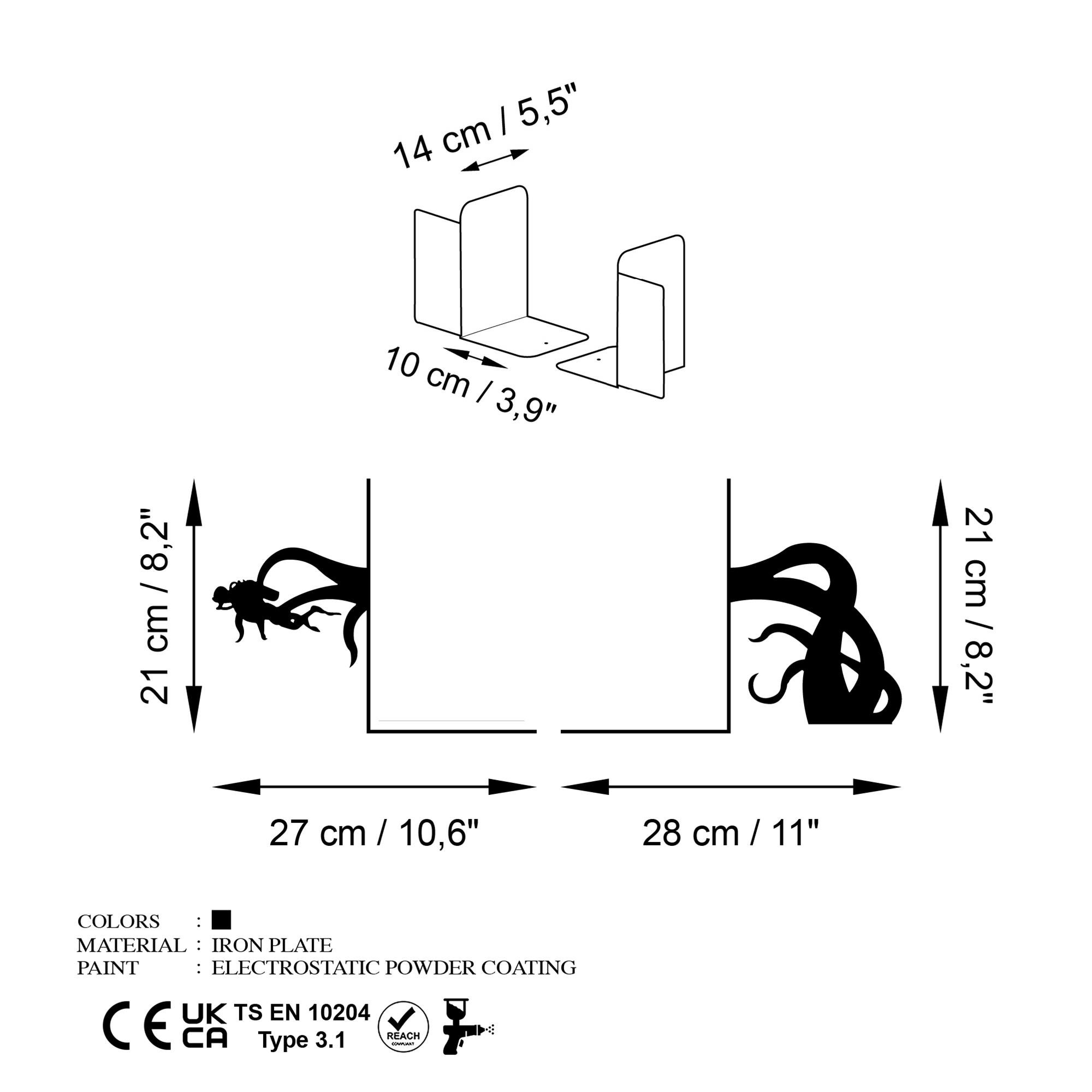 KT-030 KİTAP TUTUCULAR