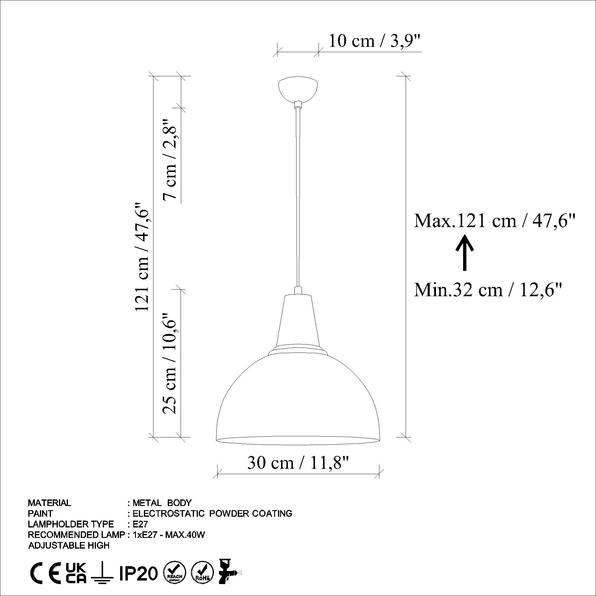 KURE-30-NUS-2451-LIGHTBLUE, METAL SIVAMA TEKLİ SARKIT