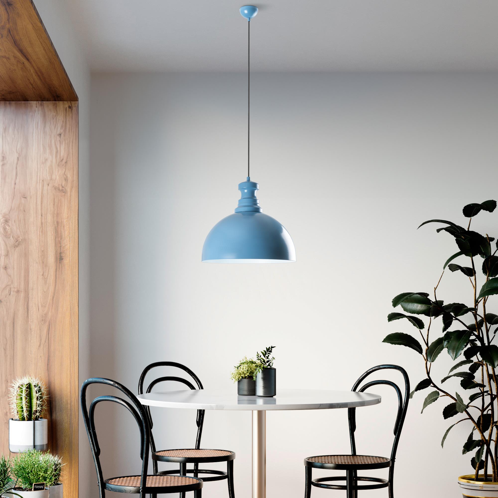 KURE-40-228-LIGHTBLUE, METAL SIVAMA TEKLİ SARKIT