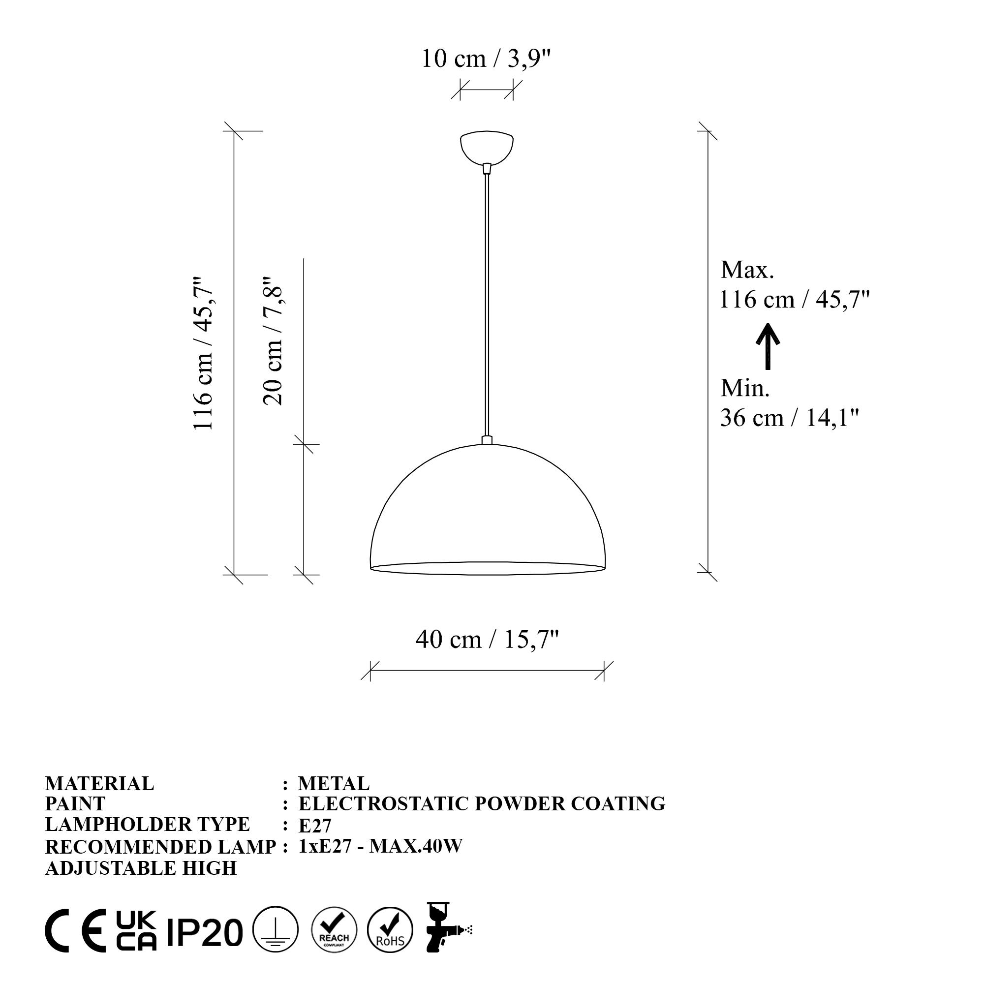 KURE-40-MR-722-1, METAL SIVAMA TEKLİ  SARKIT