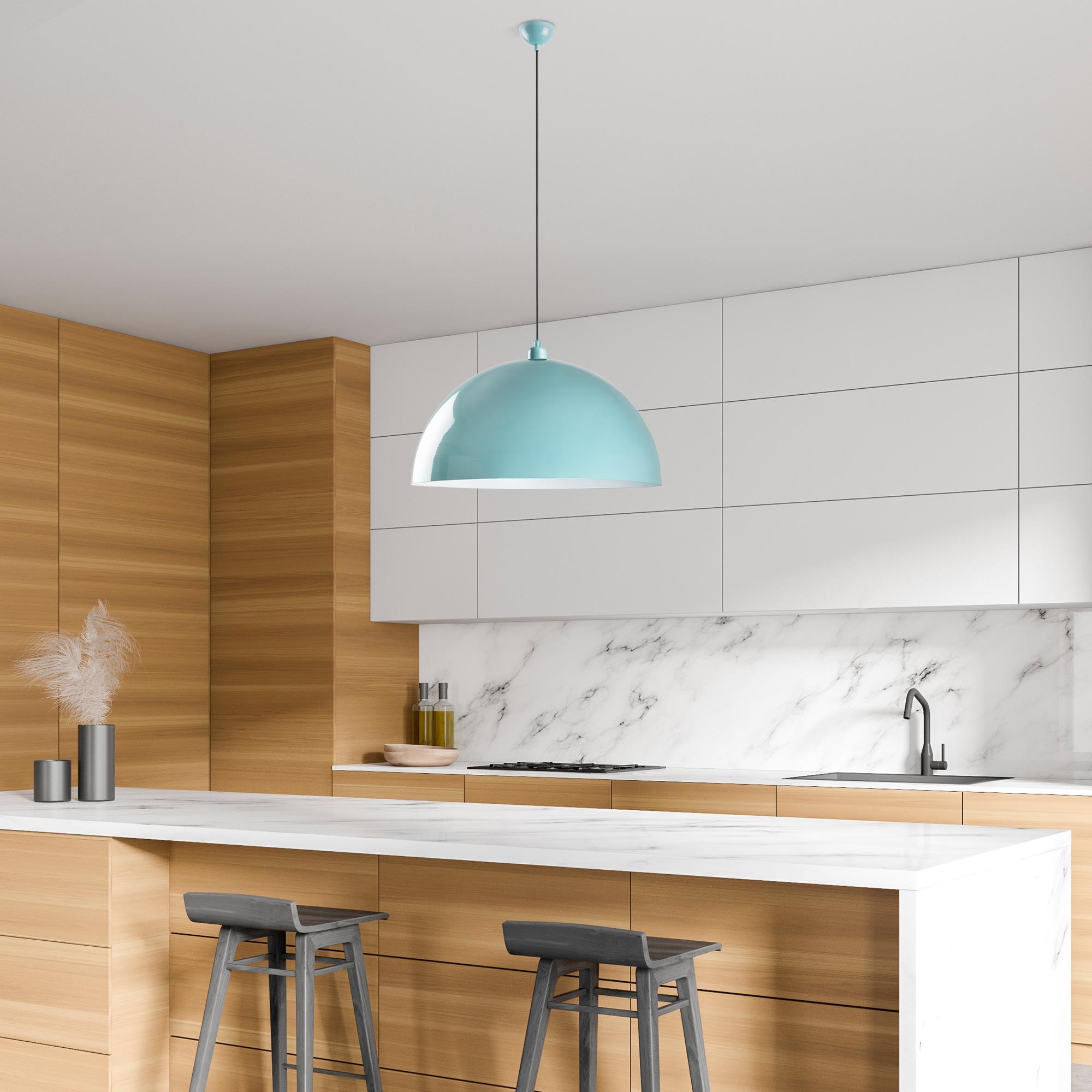 KURE-60-236-TURQUOISE, METAL SIVAMA TEKLİ SARKIT