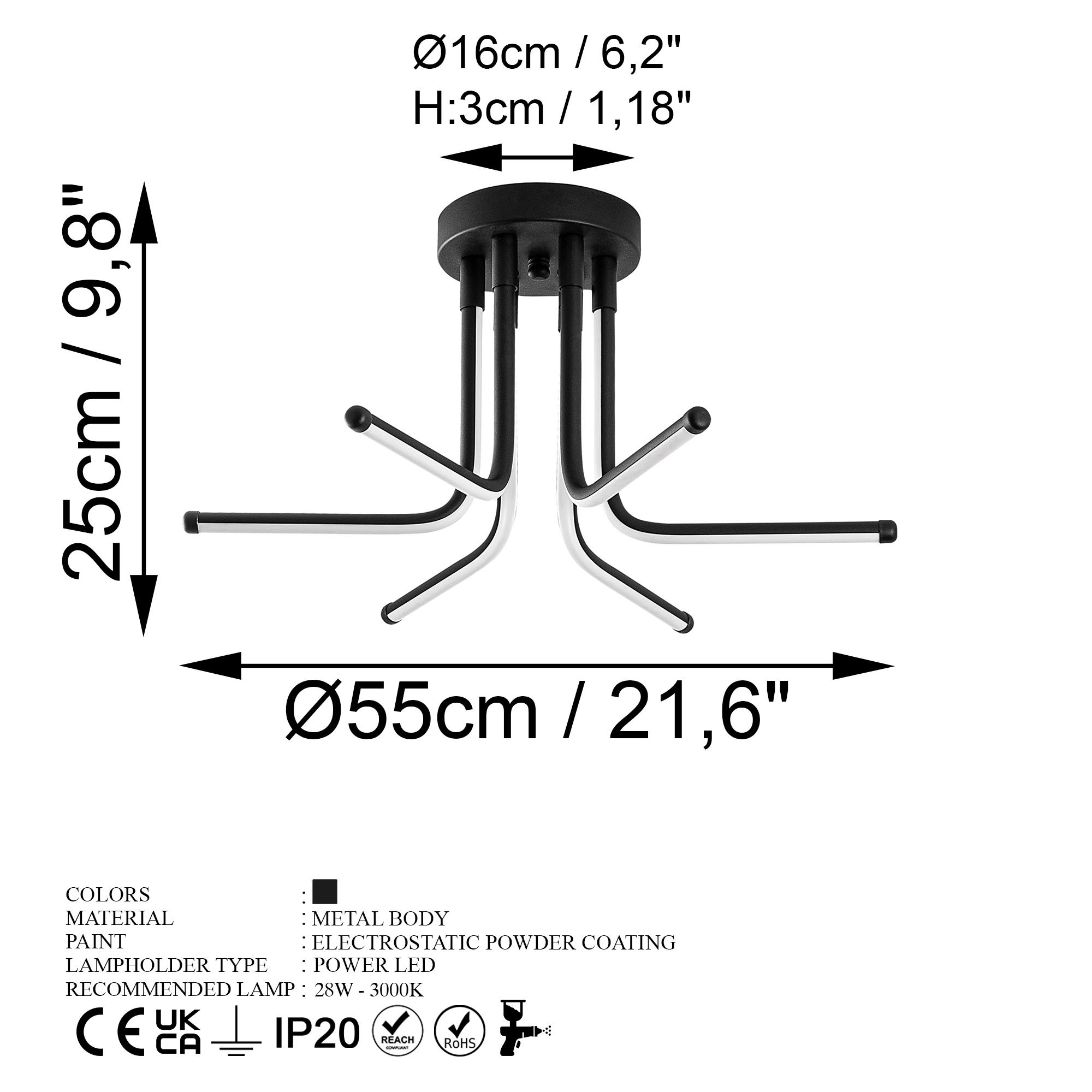 LEDDAISY-13673, LED'Lİ PLAFÖNYER