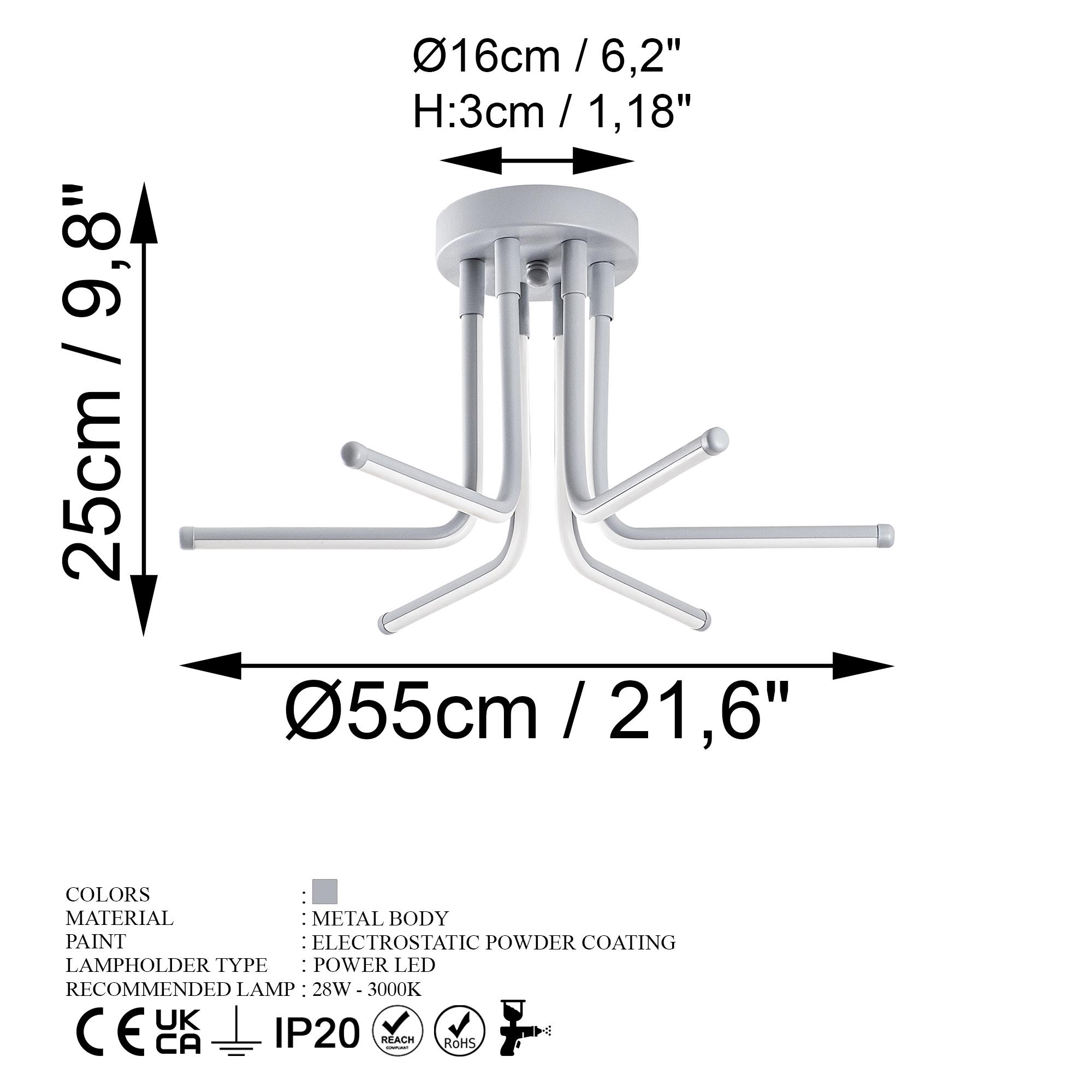 LEDDAISY-13674, LED'Lİ PLAFÖNYER