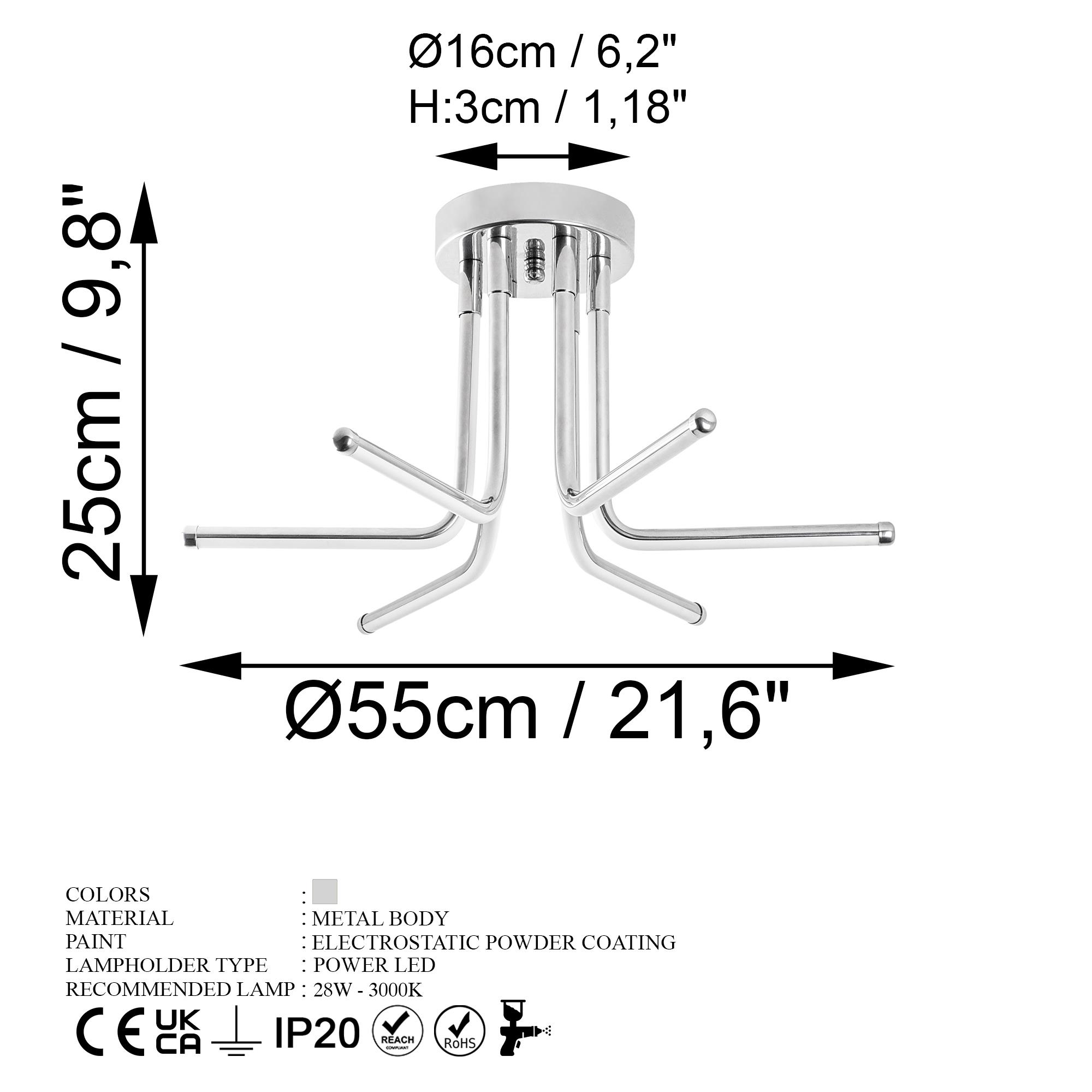 LEDDAISY-13676, LED'Lİ PLAFÖNYER