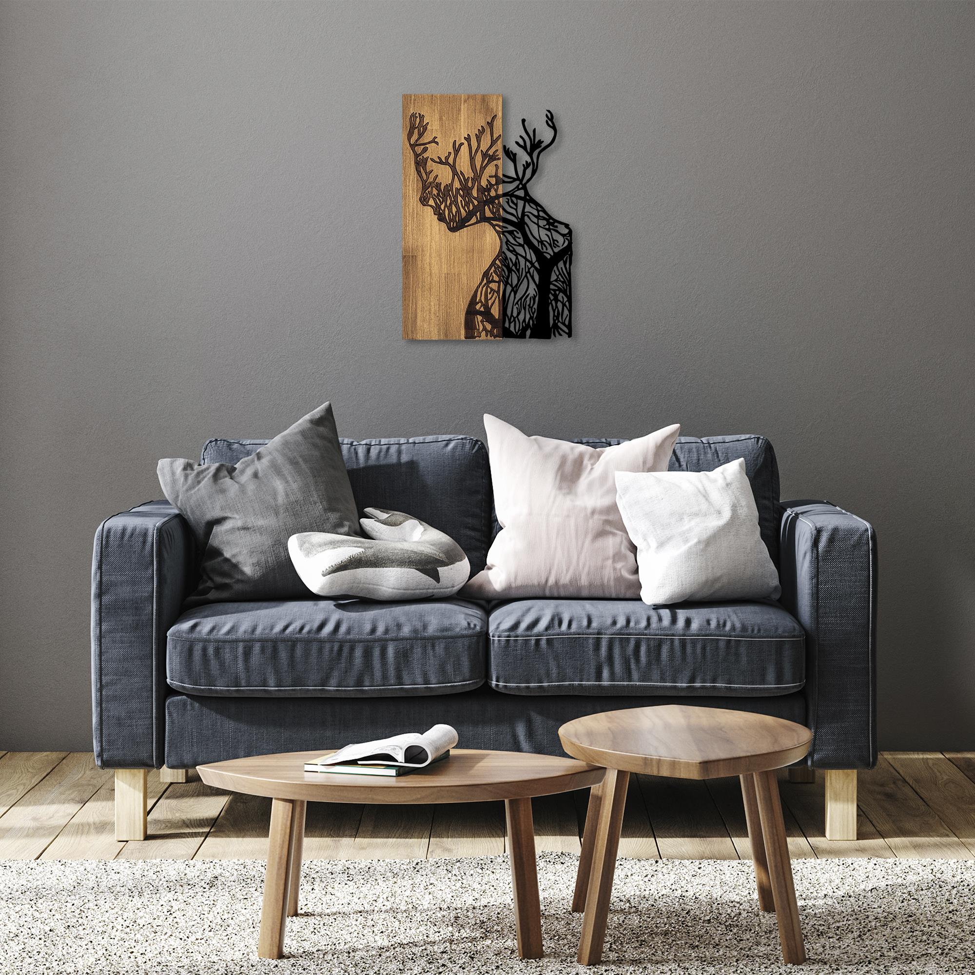 MA-318 METAL AHŞAP DUVAR PANOLARI