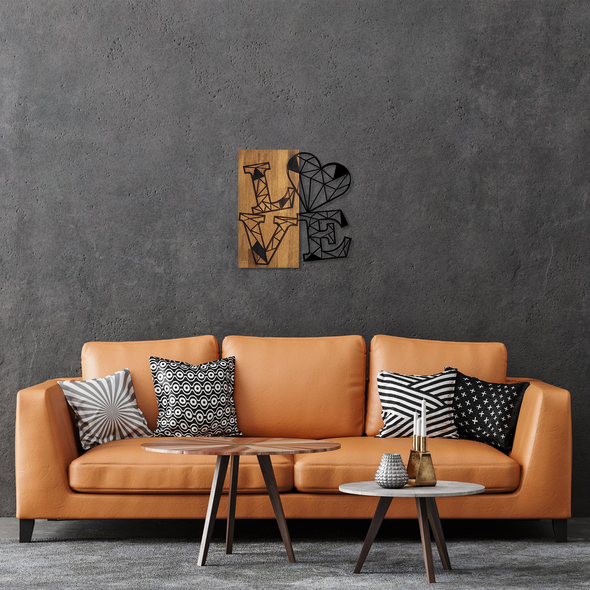 MA-348 METAL AHŞAP DUVAR PANOLARI