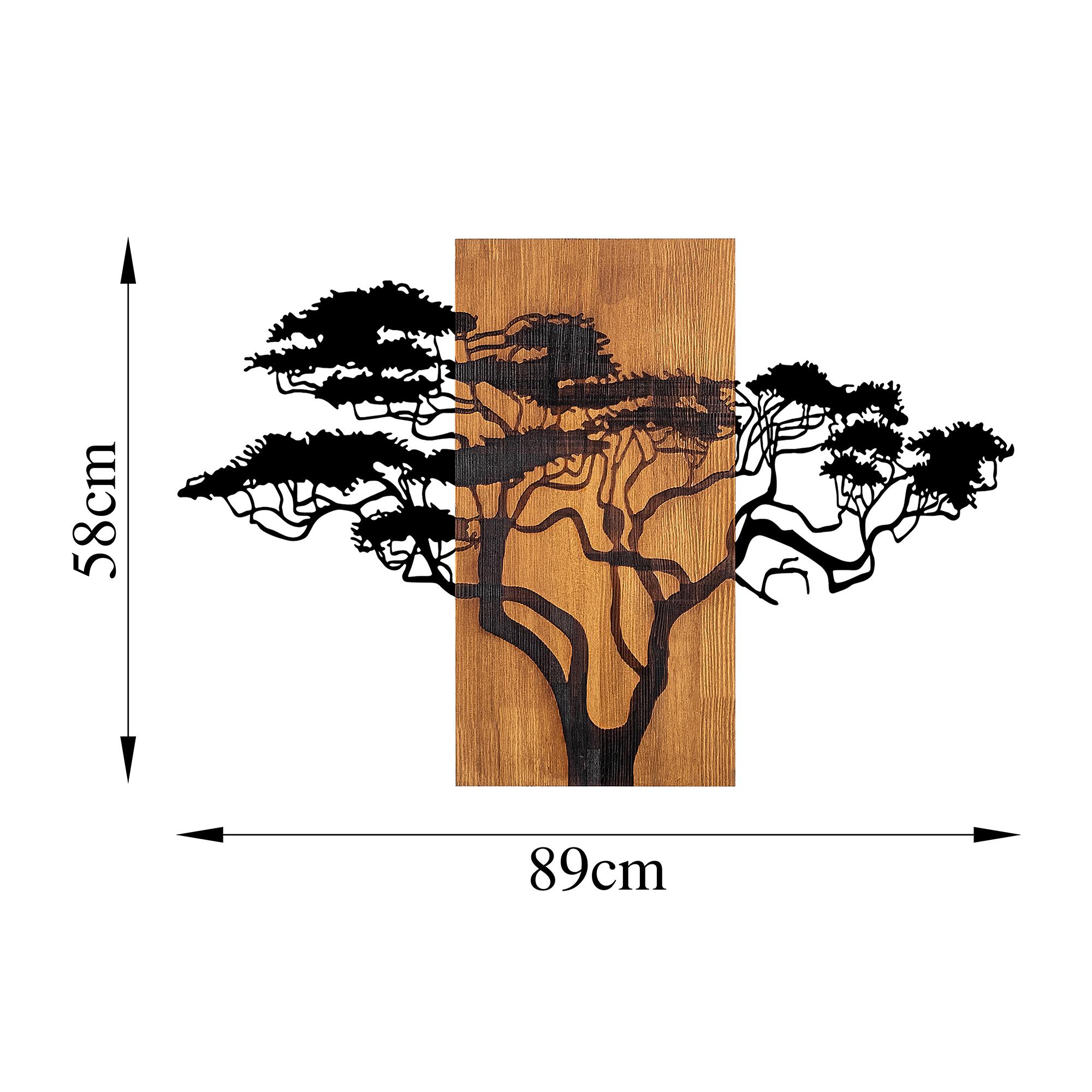 MA-387 METAL AHŞAP DUVAR PANOLARI