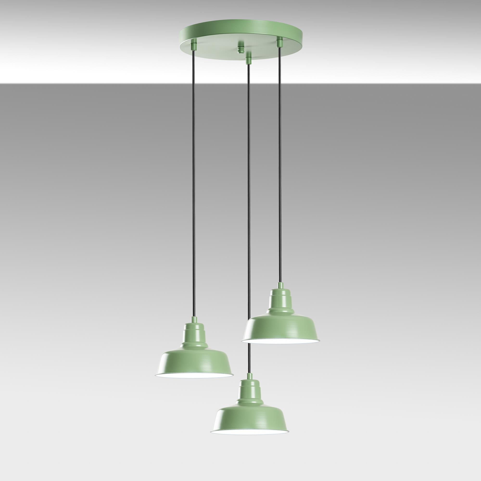MEMATI-181MINTGREEN-3, METAL SIVAMA 3'LÜ TEPSİ SARKIT