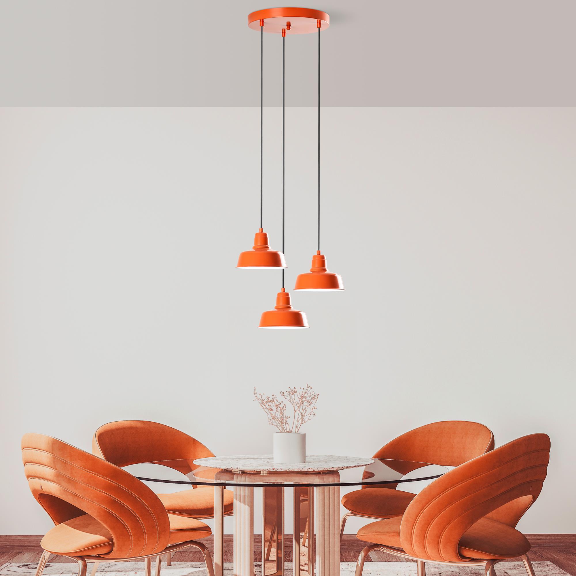 MEMATI-181ORANGE-3, METAL SIVAMA 3'LÜ TEPSİ SARKIT