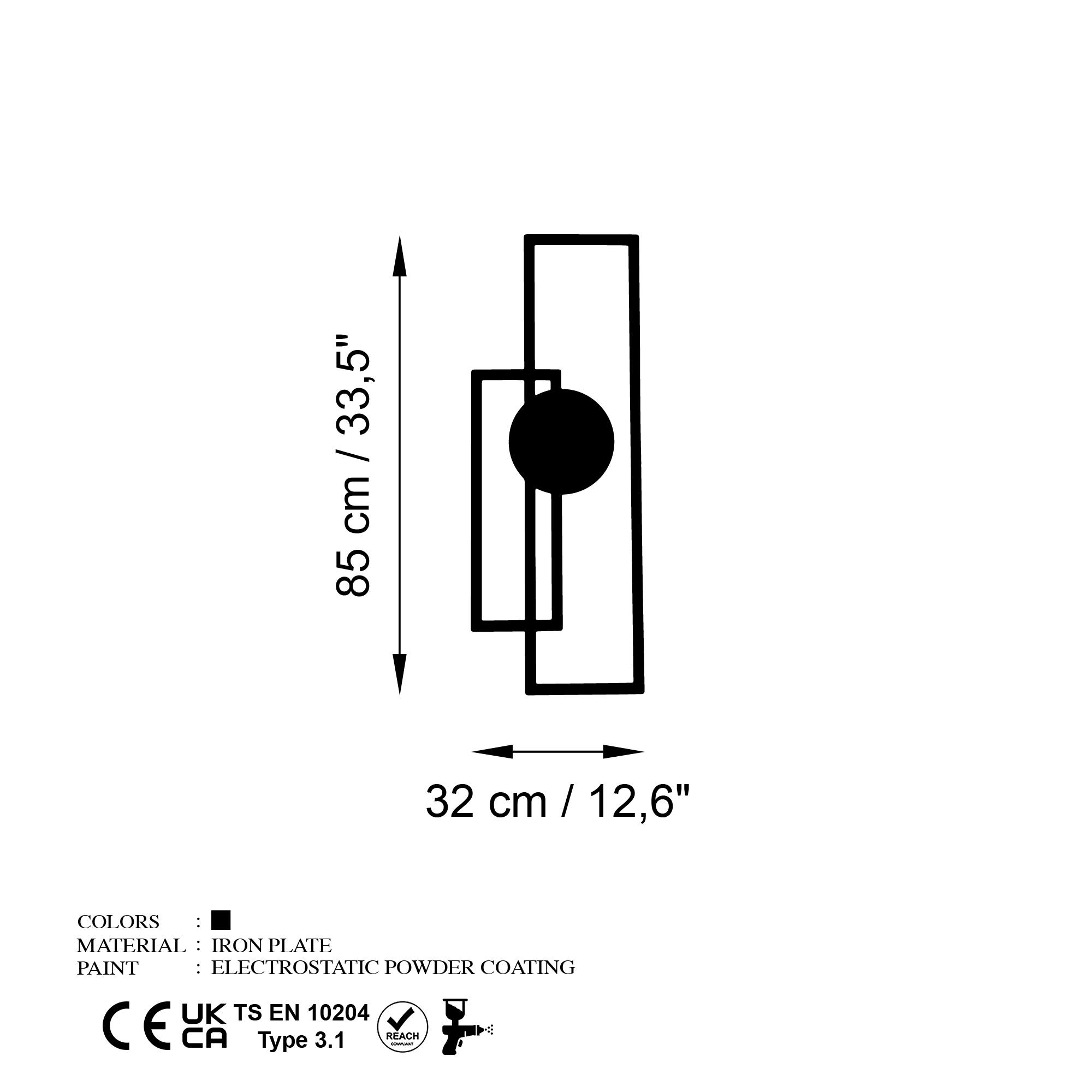 MODEL-1017 METAL DUVAR DEKORLARI