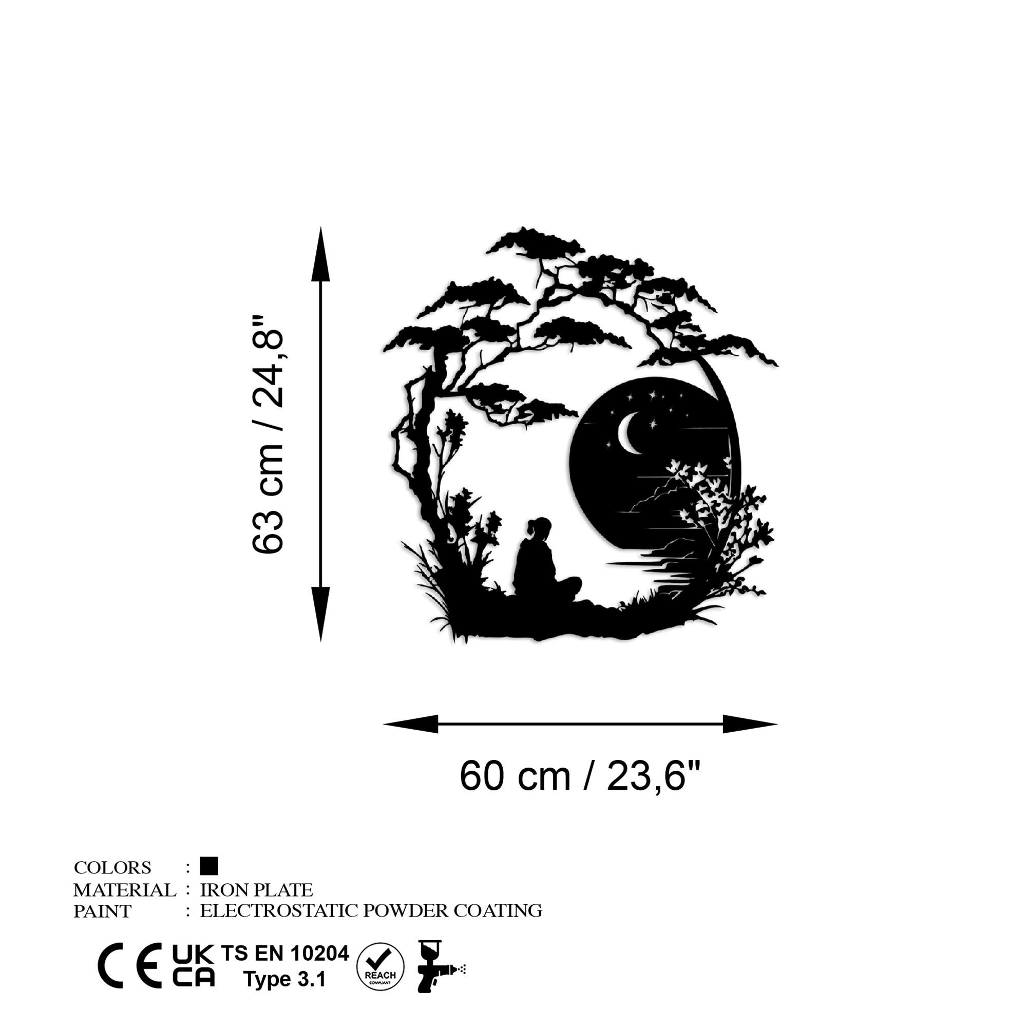 MODEL-1135 METAL DUVAR DEKORLARI