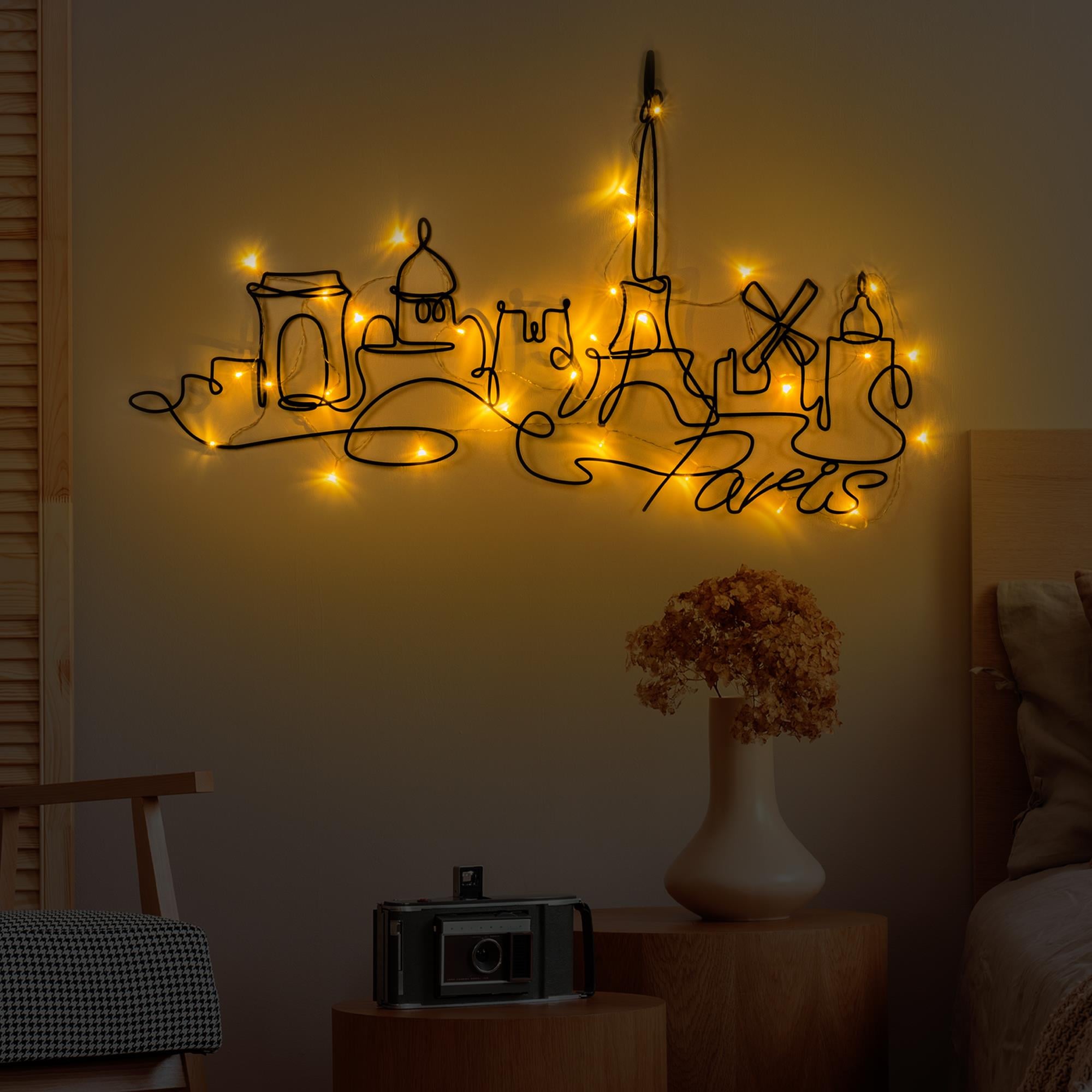 MODEL-245-LED METAL DUVAR DEKORLARI